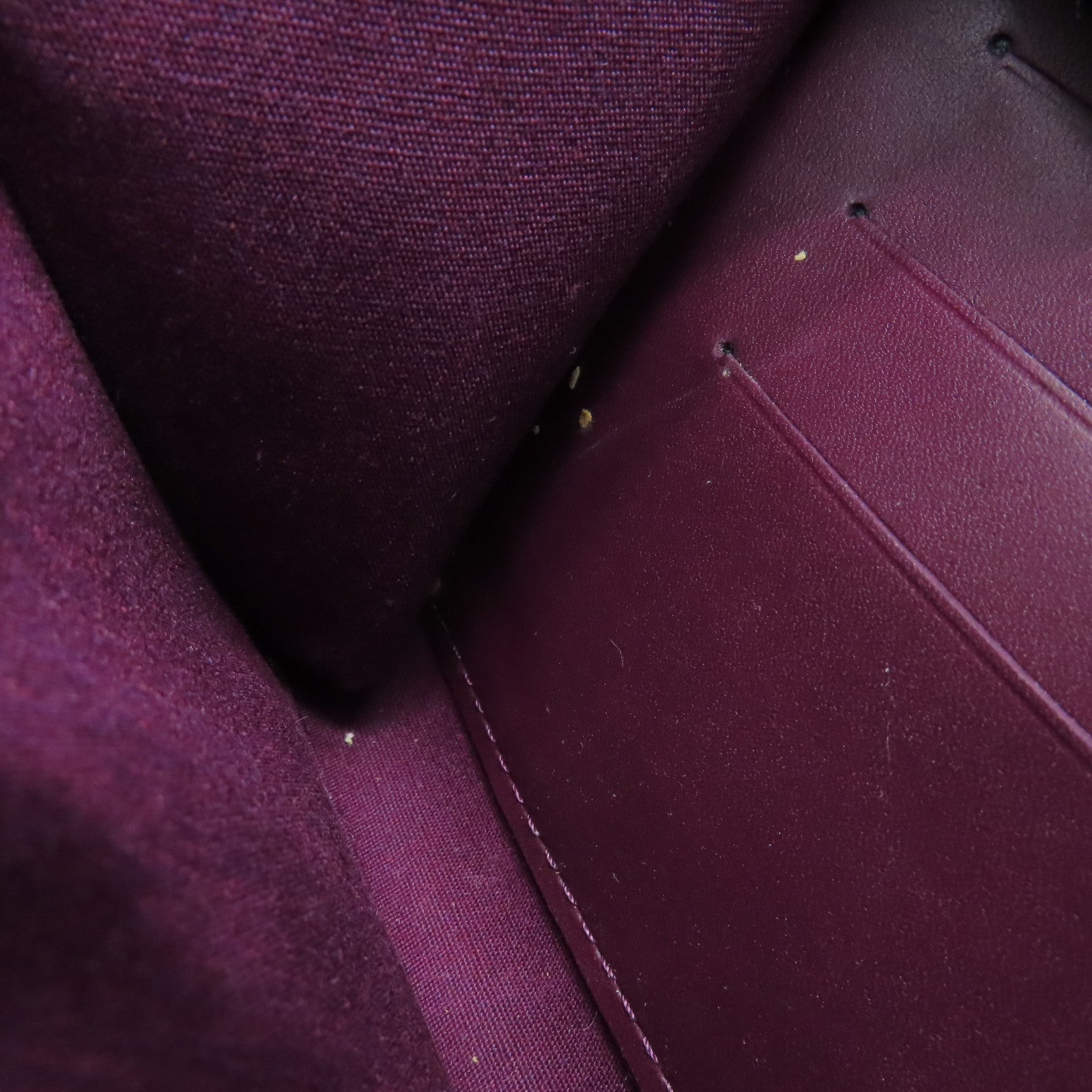 LOUIS VUITTON Vernis Sunset Boulevard 2 Way Bag金扣手挽肩背兩用袋紅色
