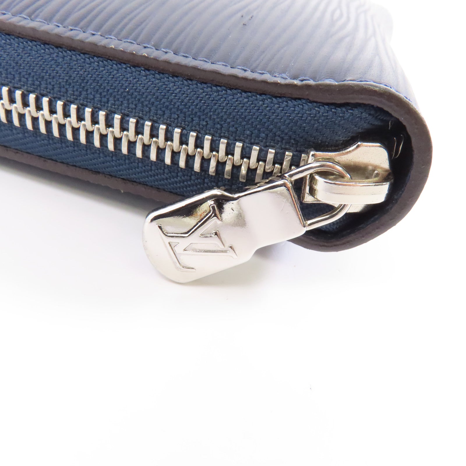 LOUIS VUITTON Epi Zippy Long Wallet銀扣長錢包Blue Marine/藍色