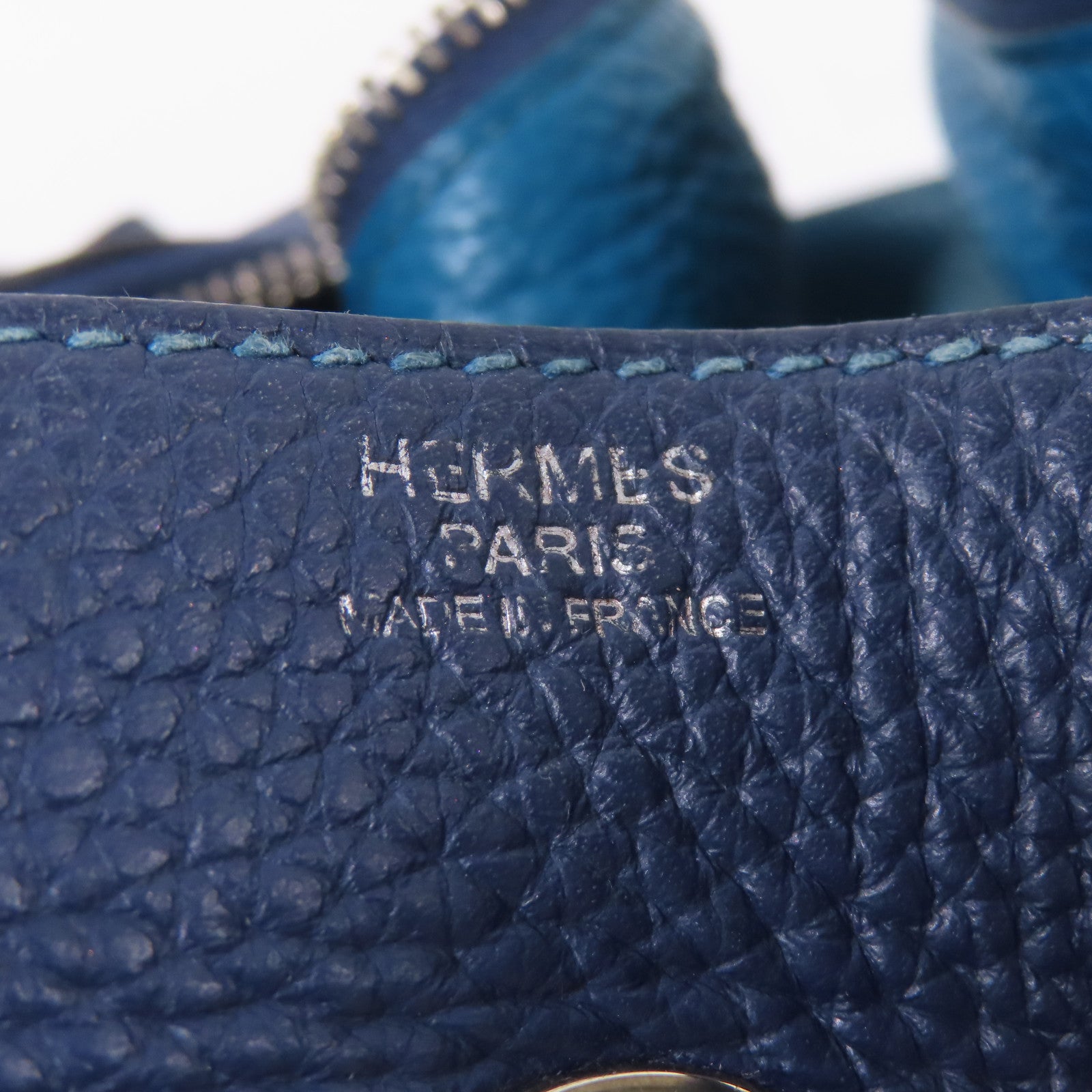 HERMES 【激減優惠】Clemence皮革Lindy 30銀扣手挽肩背兩用袋