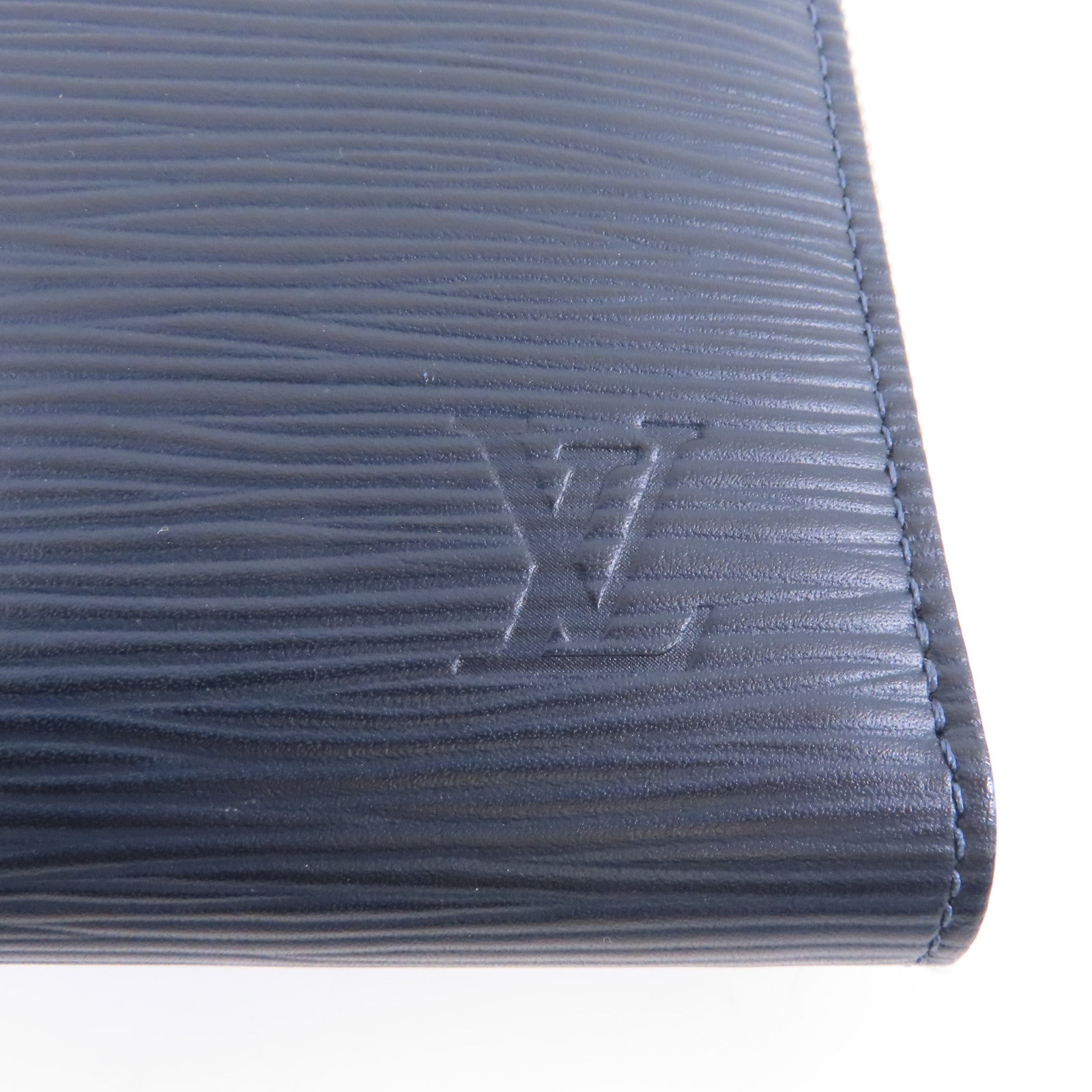 LOUIS VUITTON Epi Zippy Long Wallet銀扣長錢包Blue Marine/藍色