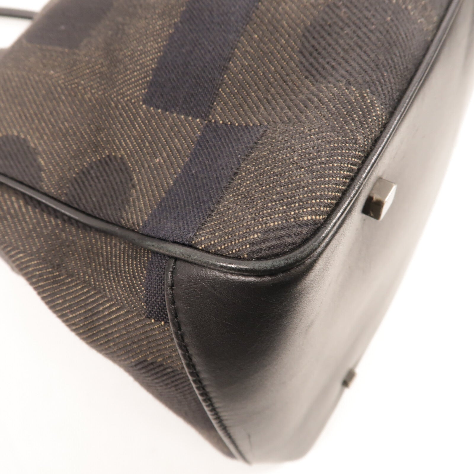 BALLY 牛皮皮革/帆布Shoulder Bag肩背袋