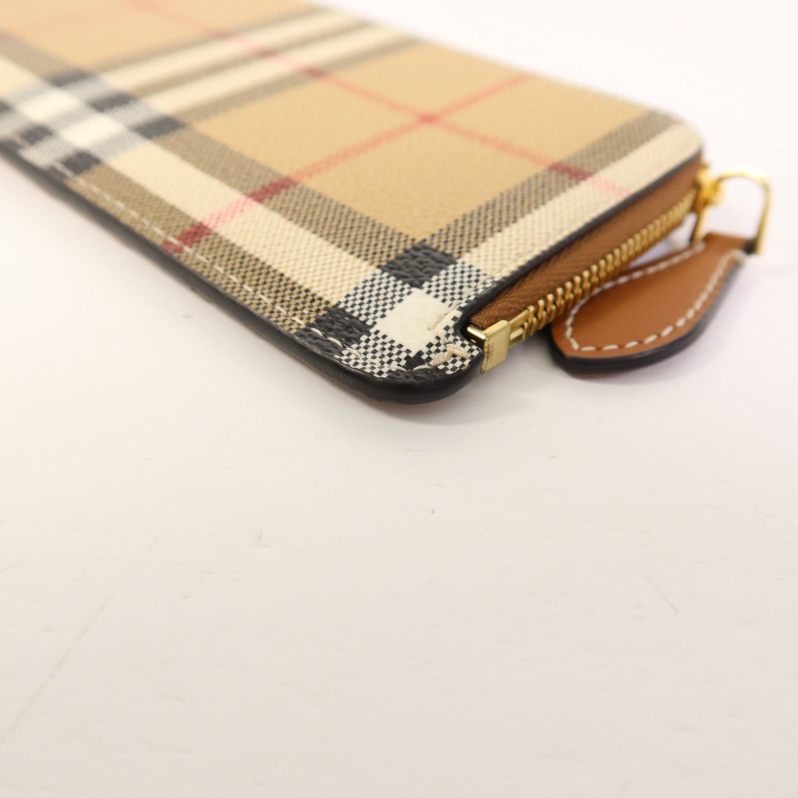 BURBERRY 塗層帆布Card Case金扣卡片套