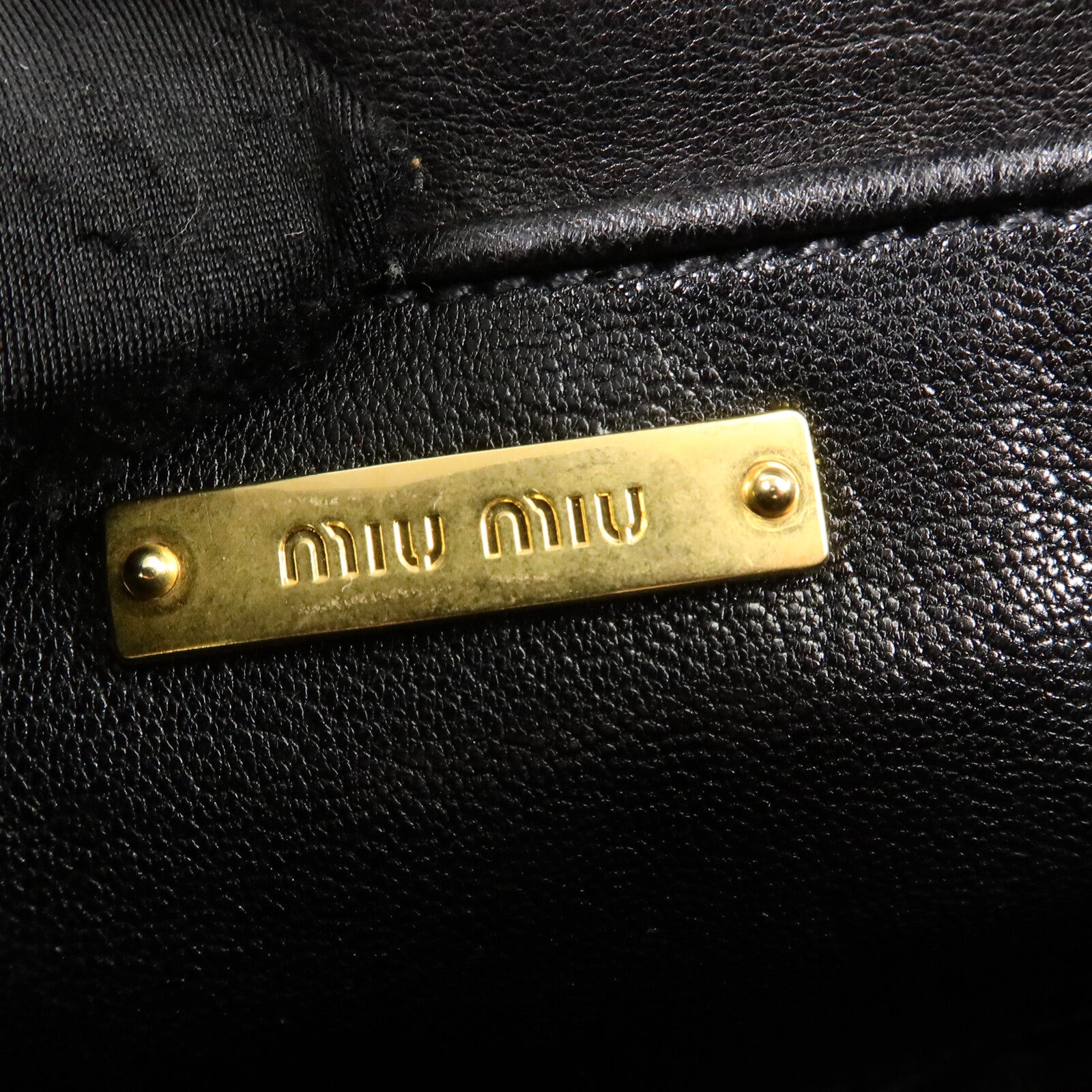 Miu Miu 牛仔布 2 Way Shoulder Bag手挽肩背兩用袋