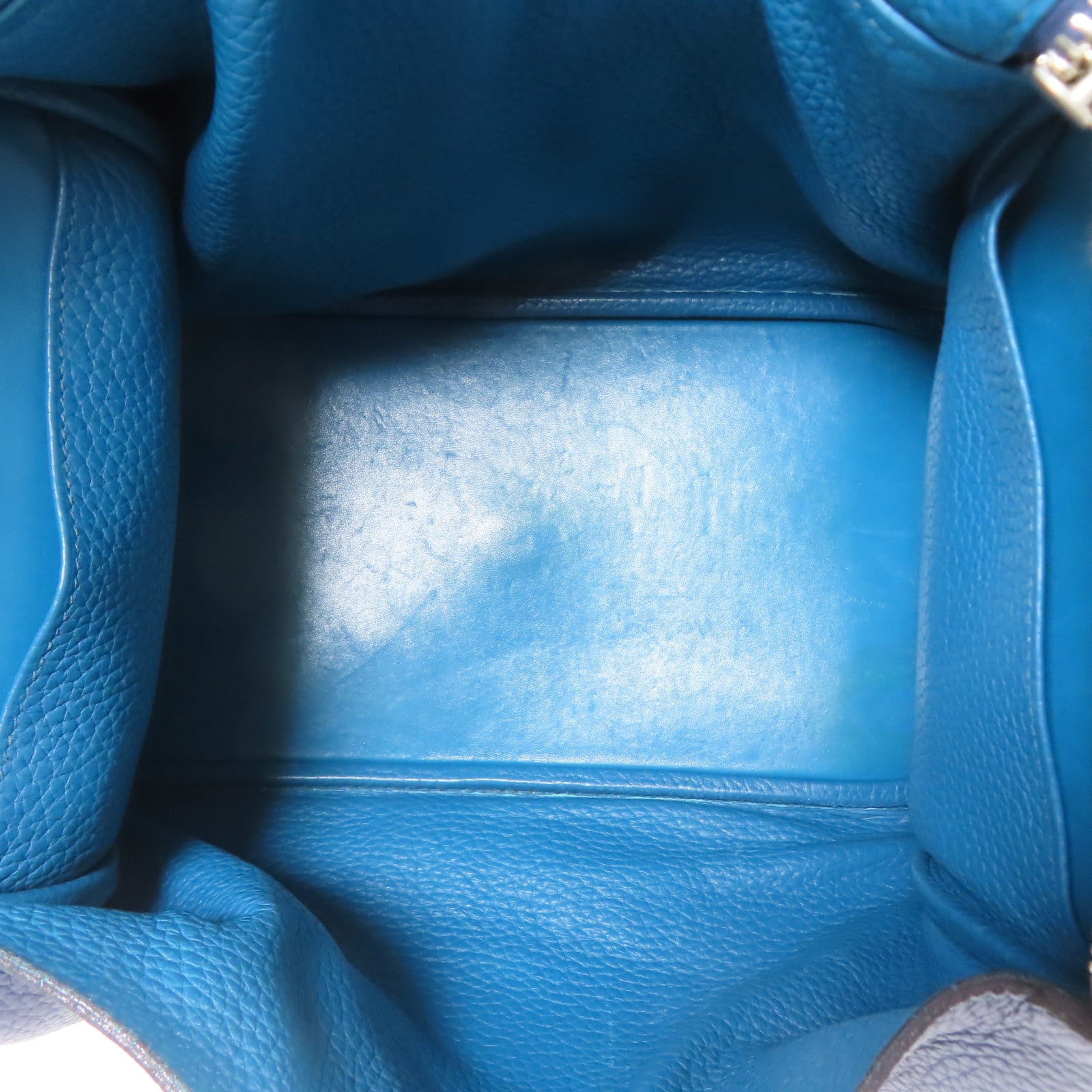 HERMES Clemence皮革Lindy 30銀扣手挽肩背兩用袋