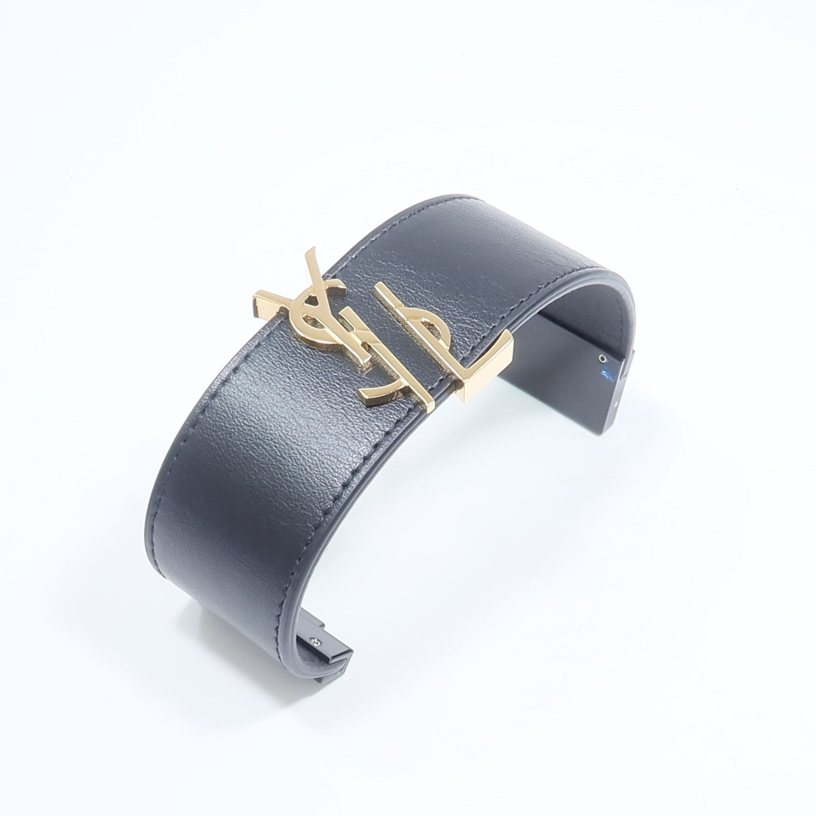 SAINT LAURENT 牛皮皮革/金屬Opyum Bracelet手鏈