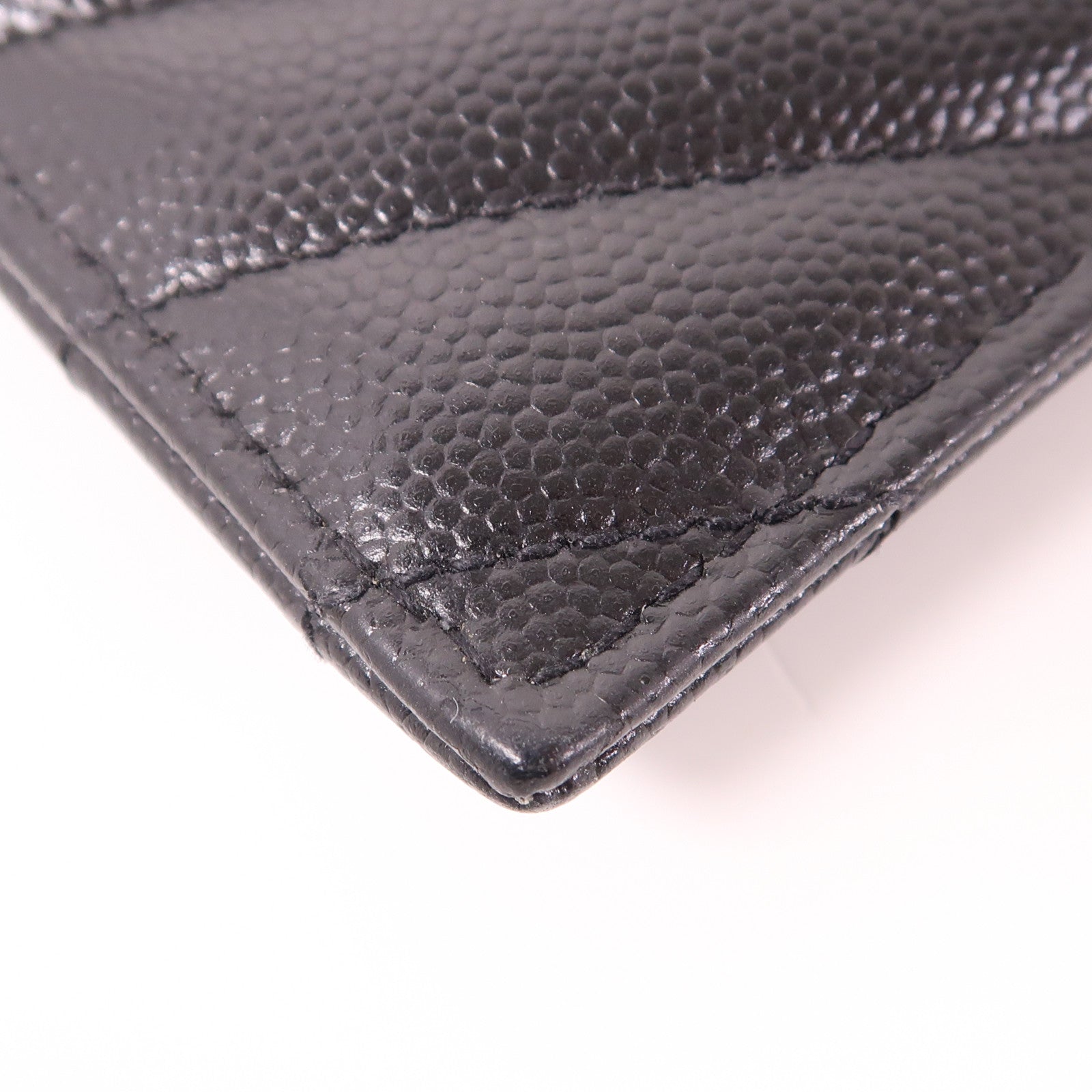 SAINT LAURENT 牛皮皮革Pouch金扣手拿包