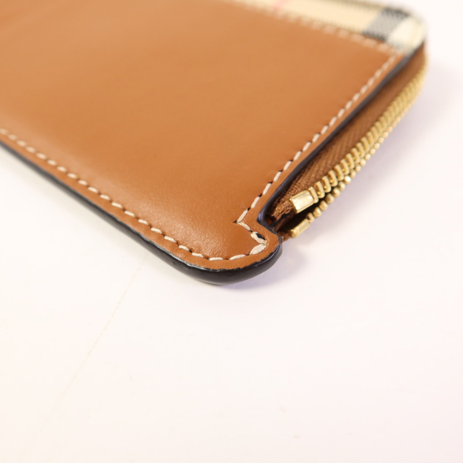 BURBERRY 塗層帆布Card Case金扣卡片套