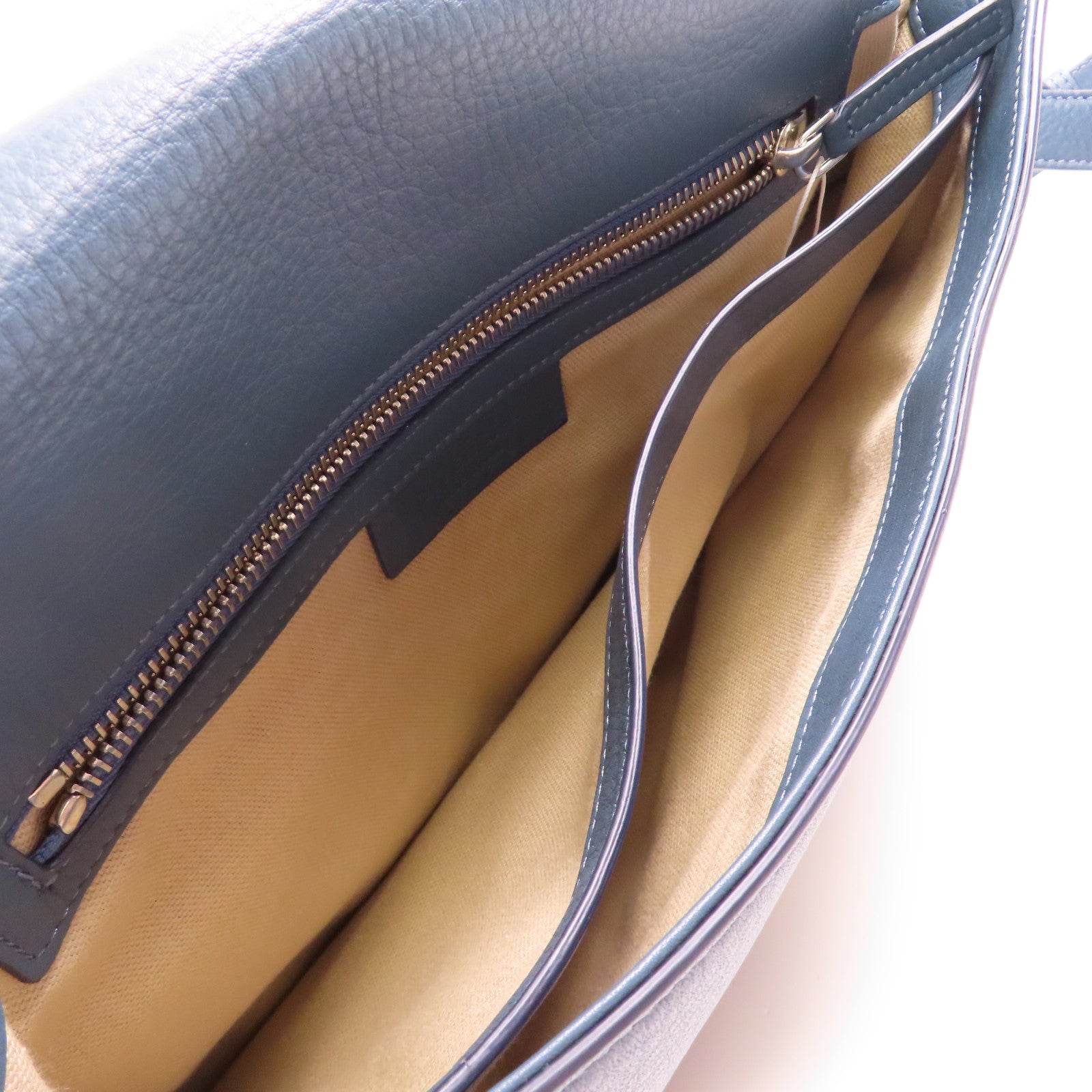 GIVENCHY 牛皮皮革2 Way Shoulder銀扣手挽肩背兩用袋