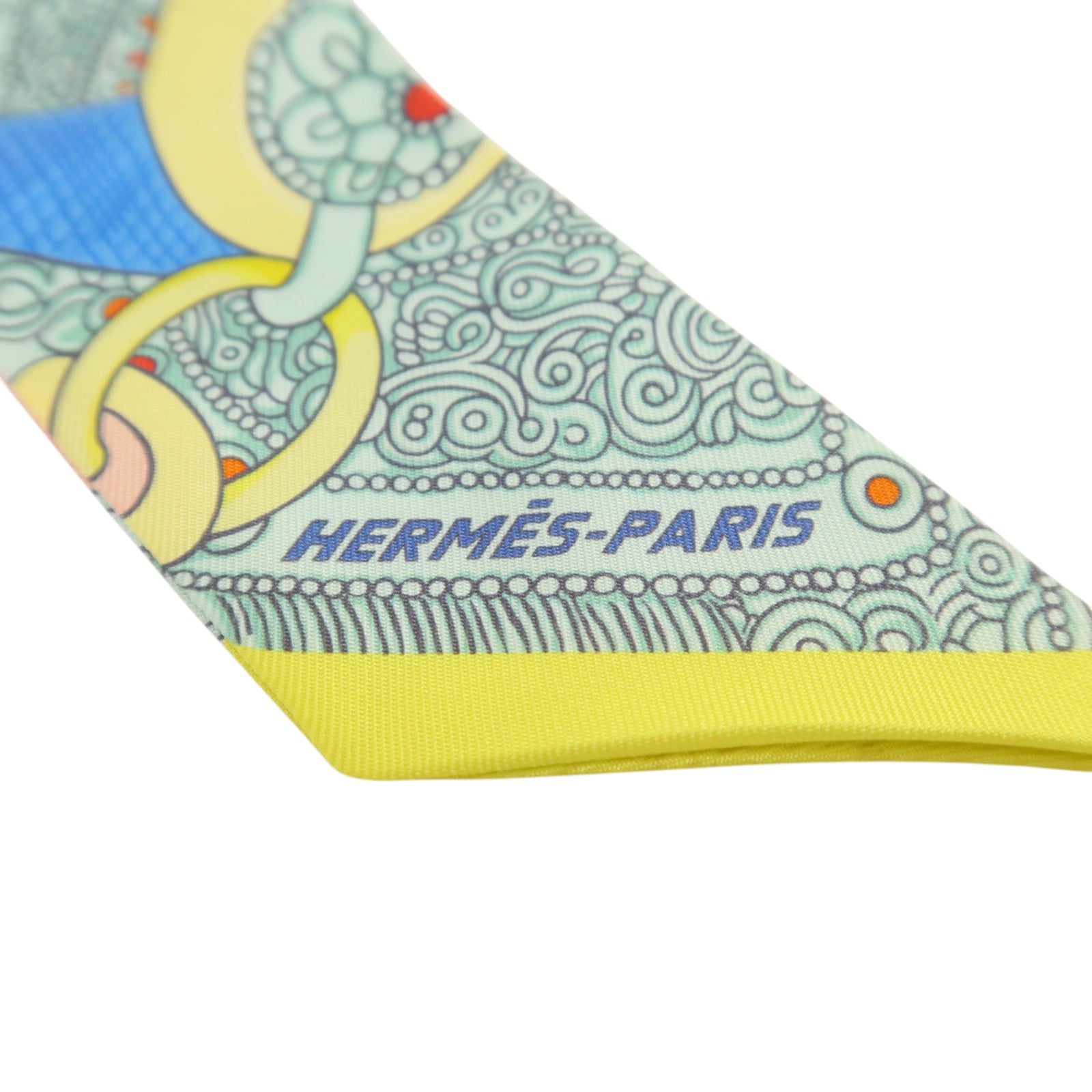 HERMES 絲質Twilly絲巾
