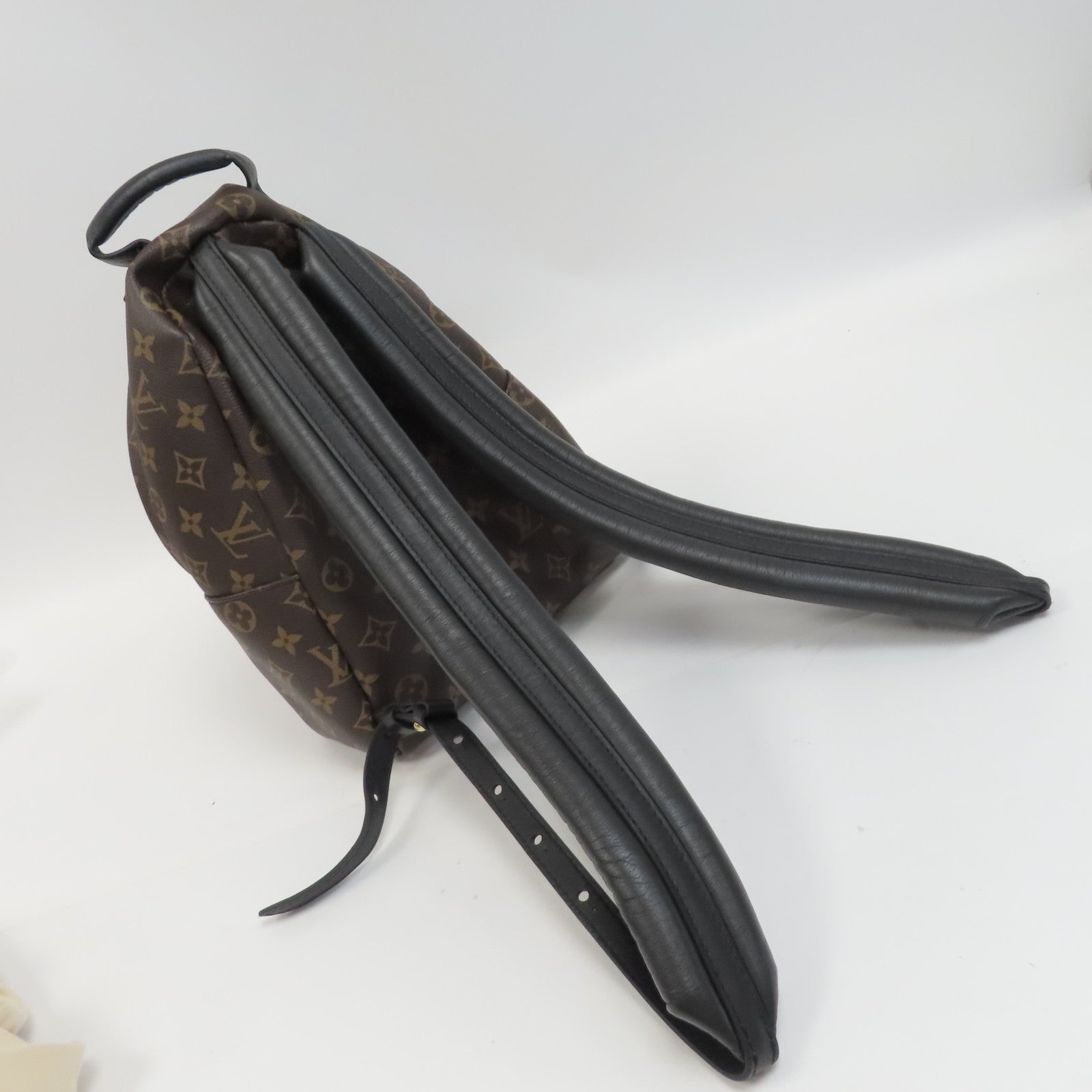 LOUIS VUITTON Monogram Palm Springs PM金扣背包啡色