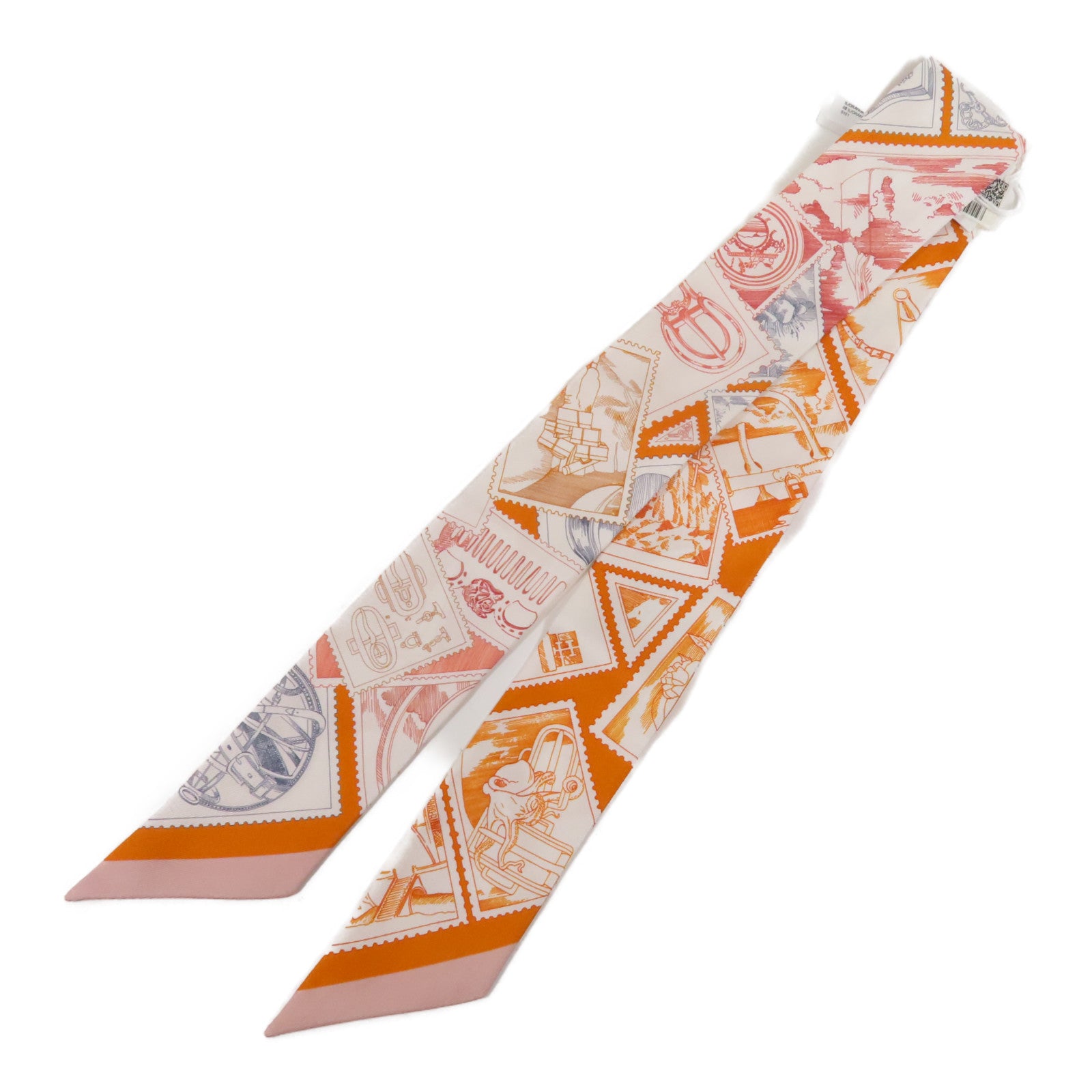 HERMES 絲質Twilly絲巾