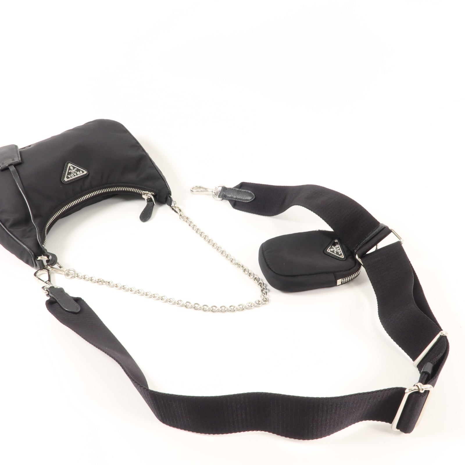 PRADA 尼龍2 Way Shoulder Bag手挽肩背兩用袋