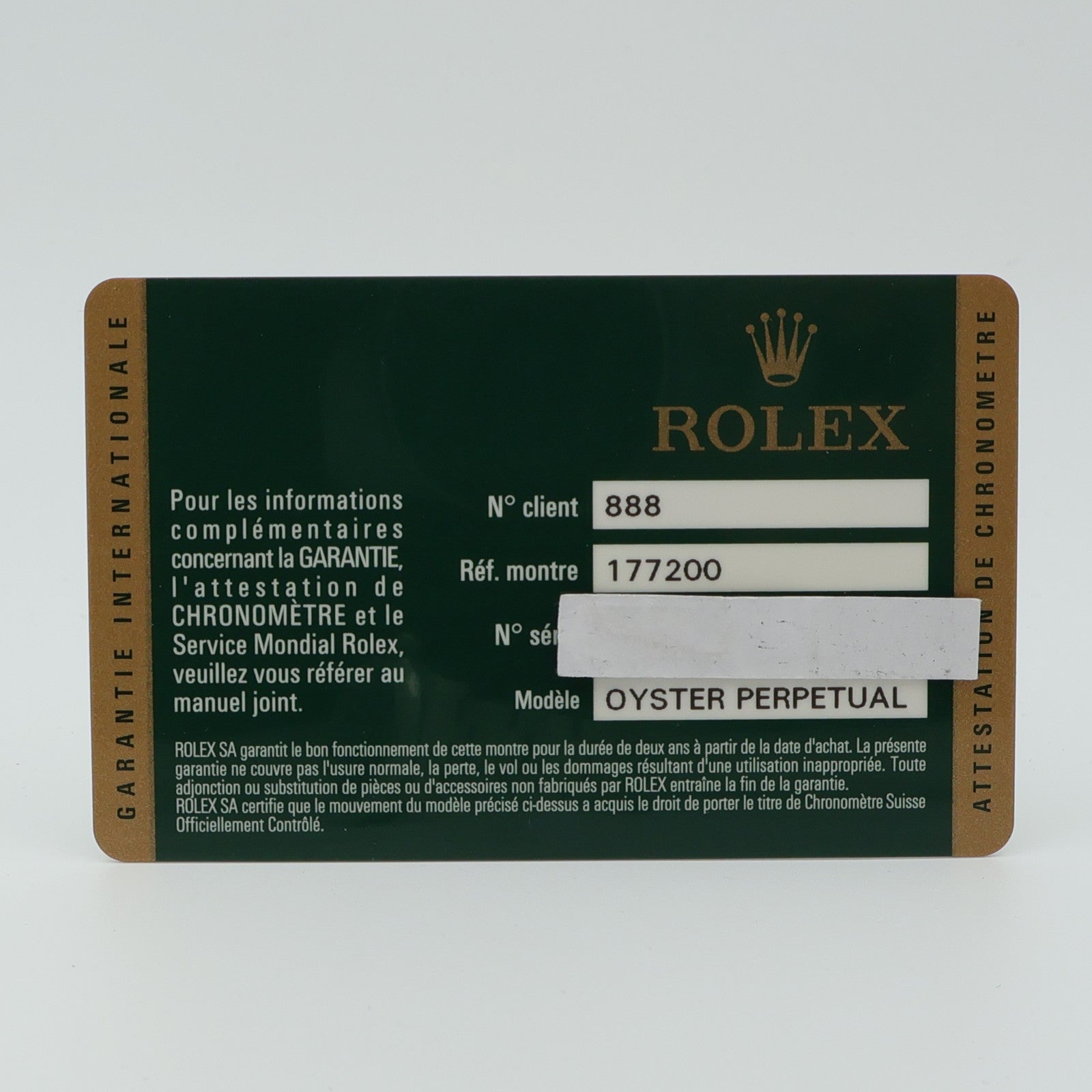 ROLEX Oyster Perpetual 177200