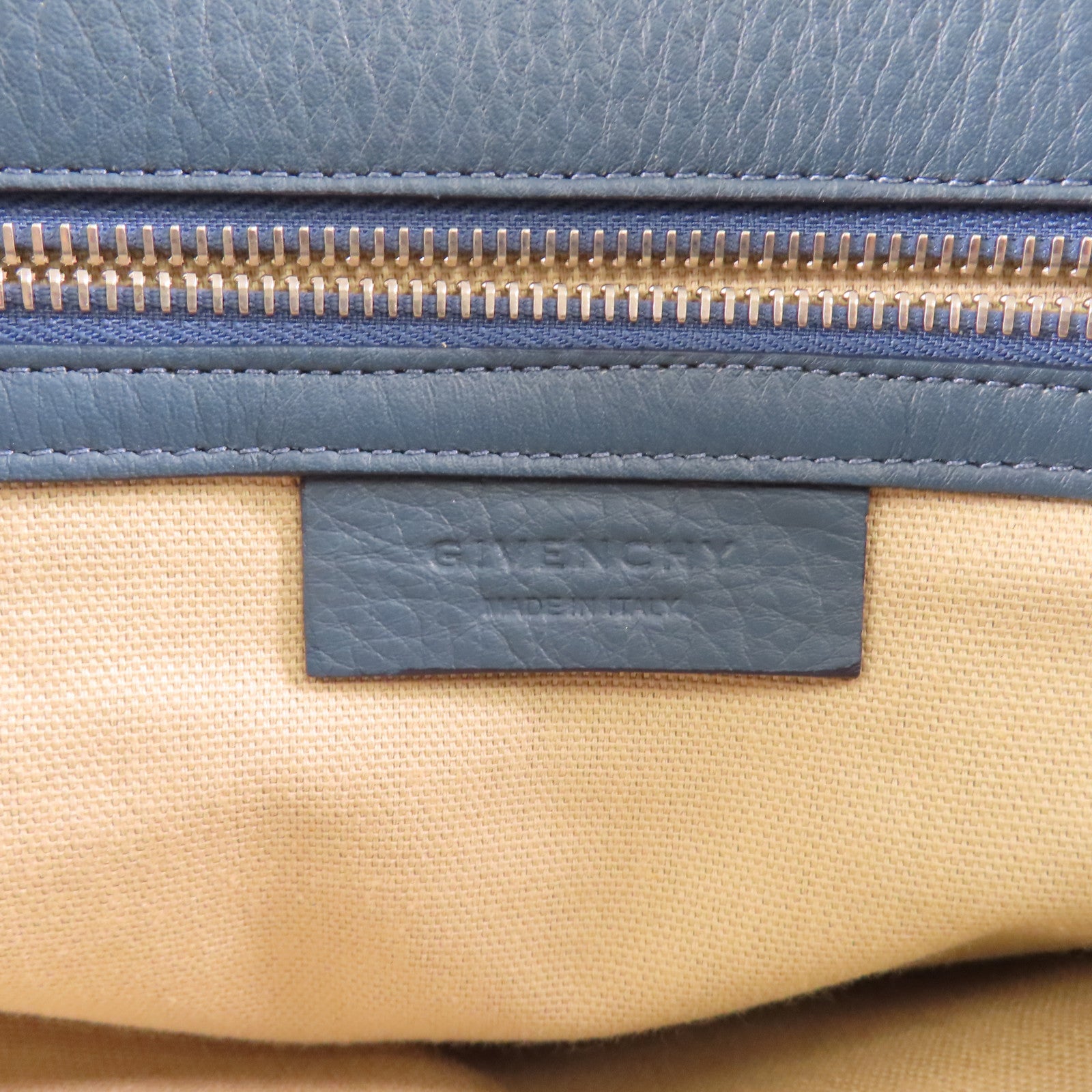 GIVENCHY 牛皮皮革2 Way Shoulder銀扣手挽肩背兩用袋