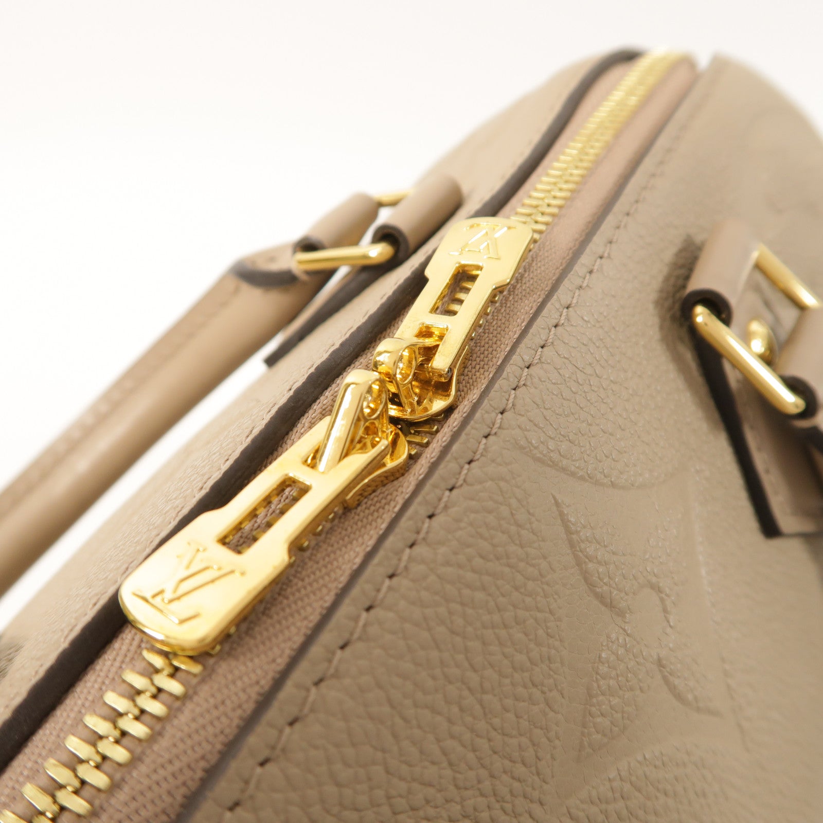 LOUIS VUITTON Monogram Empreinte Speedy Bandouliere 25金扣手挽肩背兩用袋