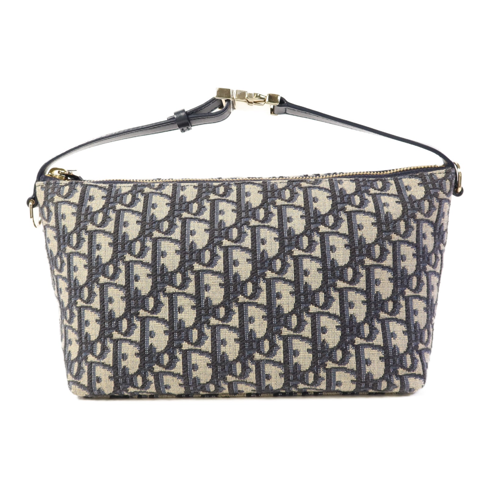 Dior 帆布Travel Nomad Pouch金扣手挽袋