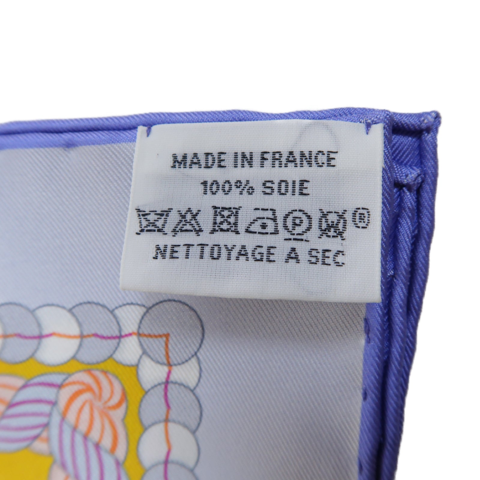 HERMES 【激減優惠】絲質Scarf 90x90絲巾紫色/粉紅色