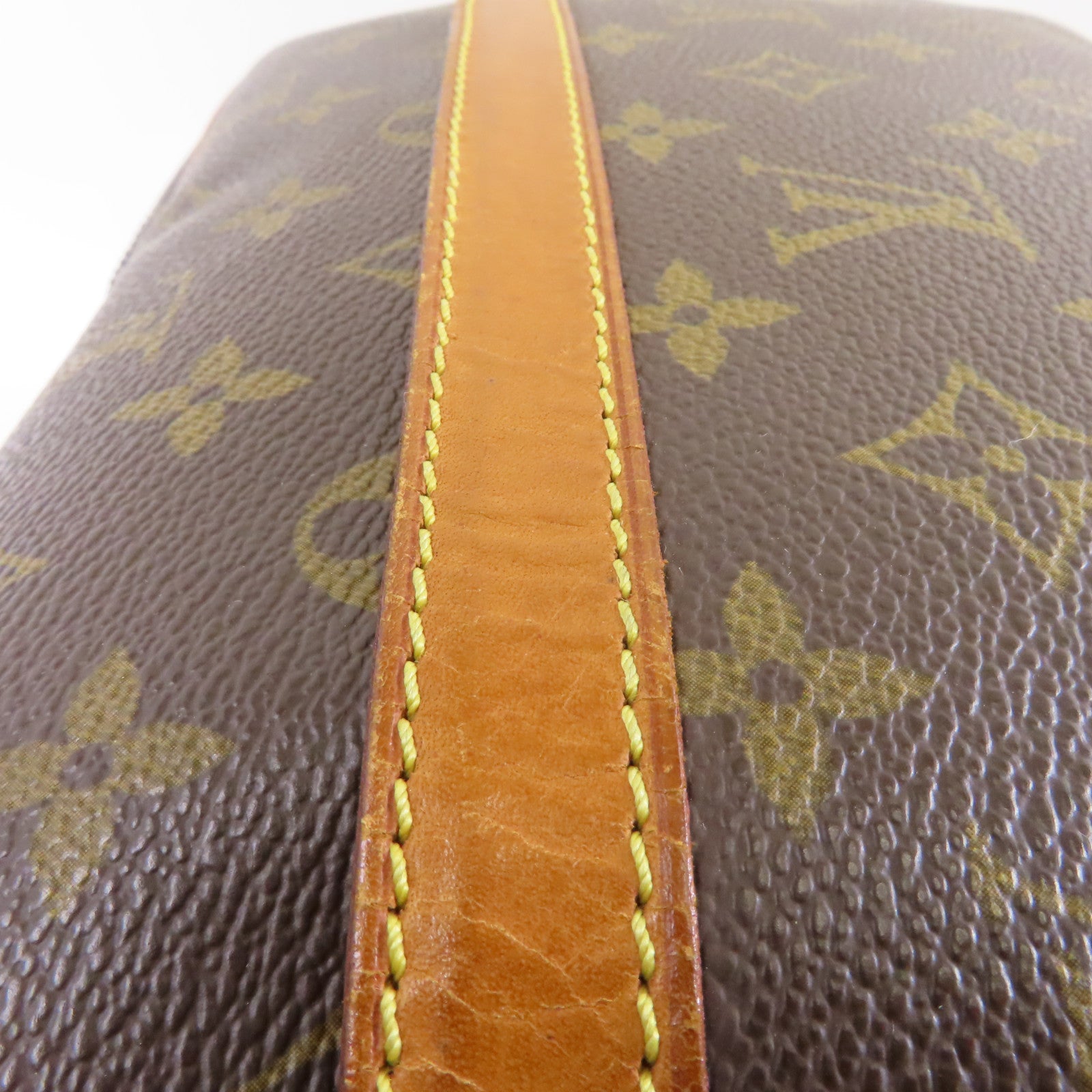 LOUIS VUITTON Monogram Reporter金扣肩背袋啡色