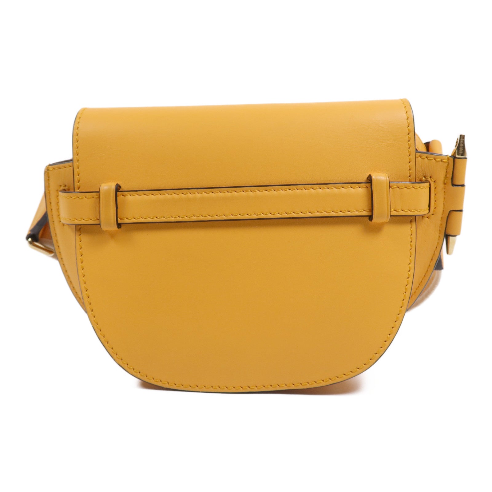 LOEWE 牛皮皮革Mini Gate金扣肩背袋