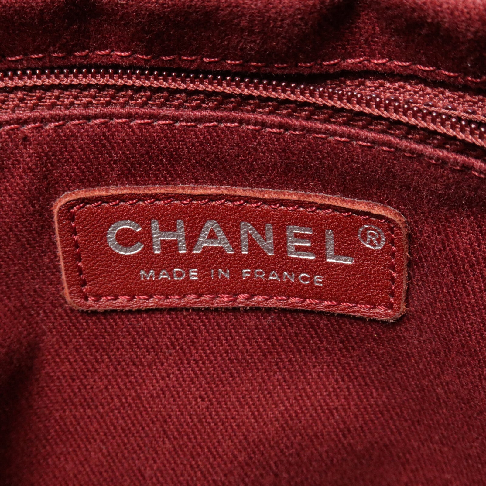 CHANEL 牛皮皮革Tote Bag鏈帶肩背袋