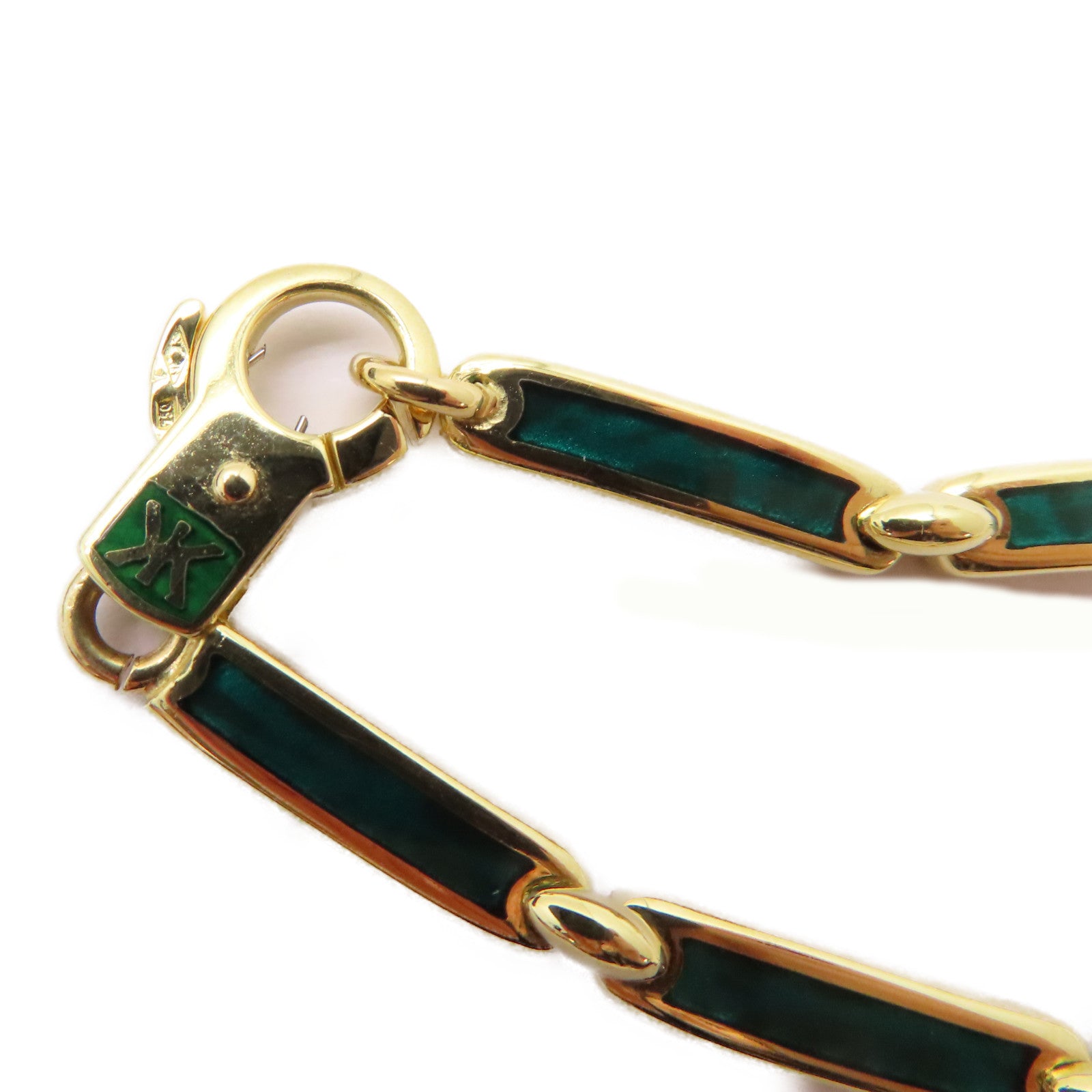 JEWELRY 18K黃金Korloff Necklace項鍊綠色