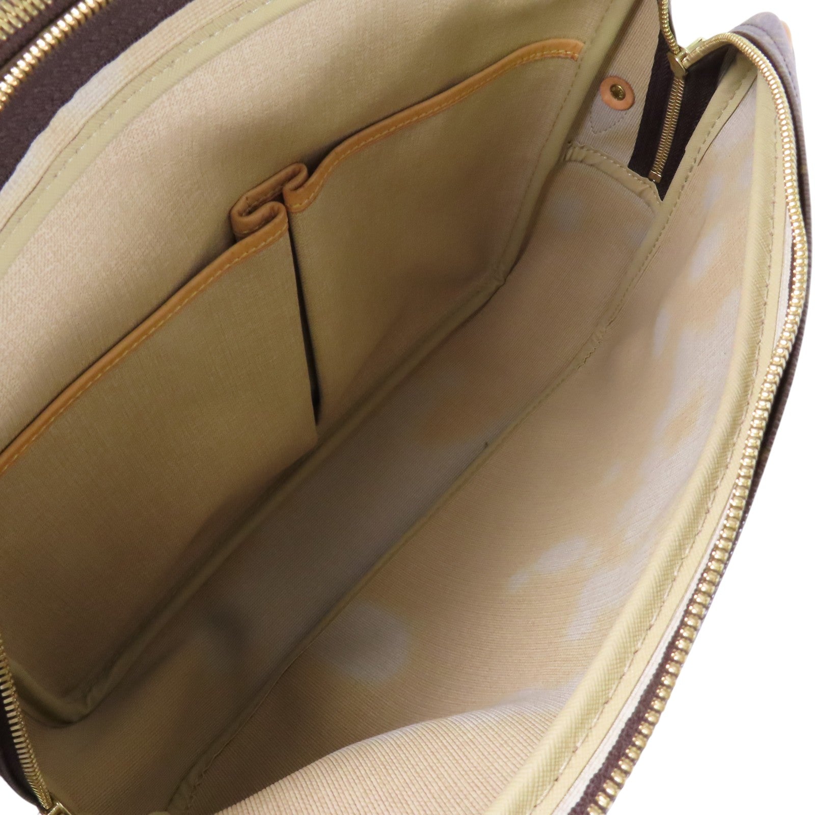 LOUIS VUITTON Monogram Reporter GM金扣肩背袋