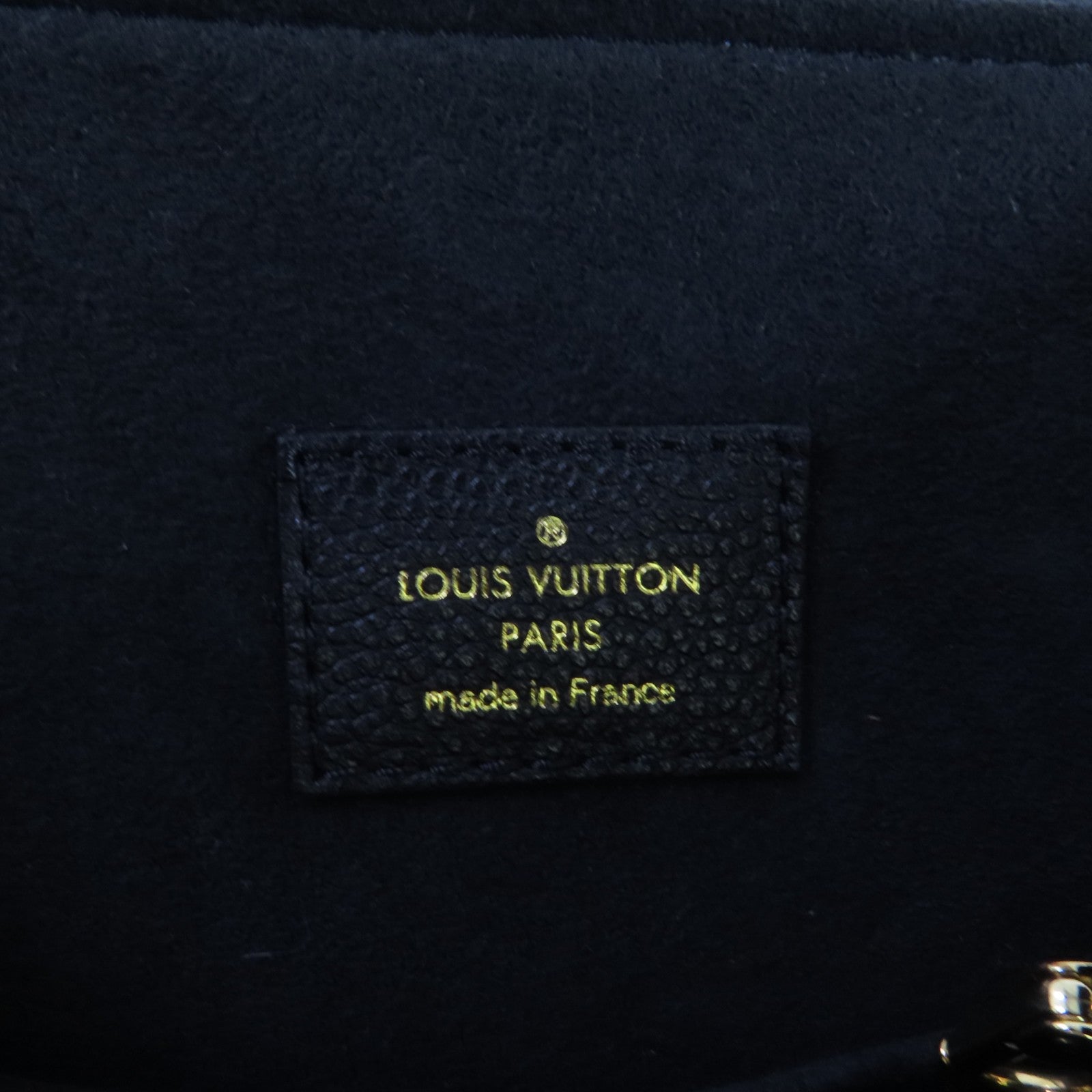 LOUIS VUITTON Monogram Empreinte Backup金扣背包