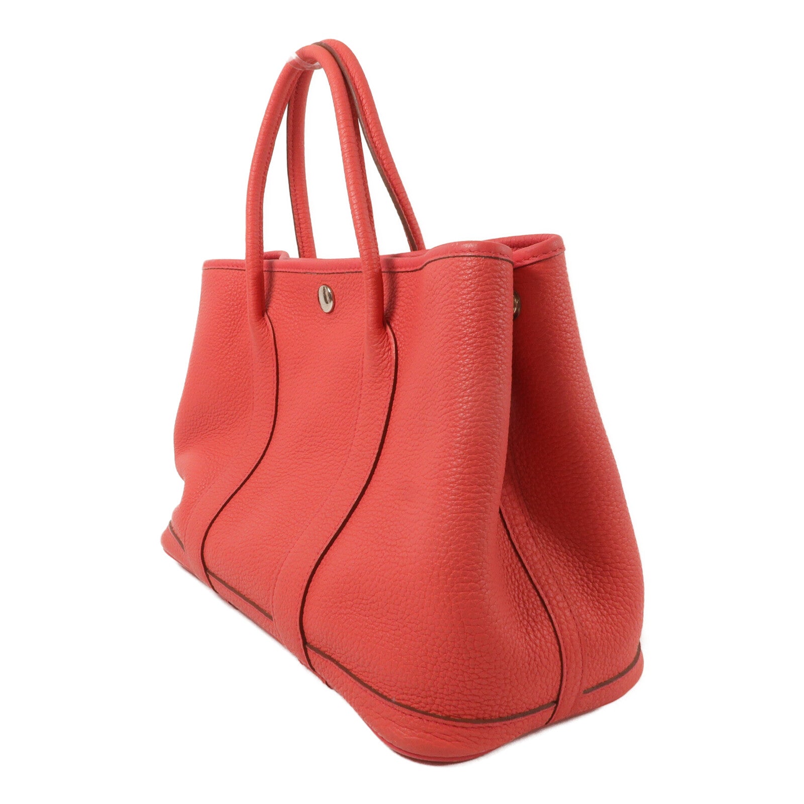 HERMES Negonda皮革Garden Party TPM手挽袋Bougainvillier