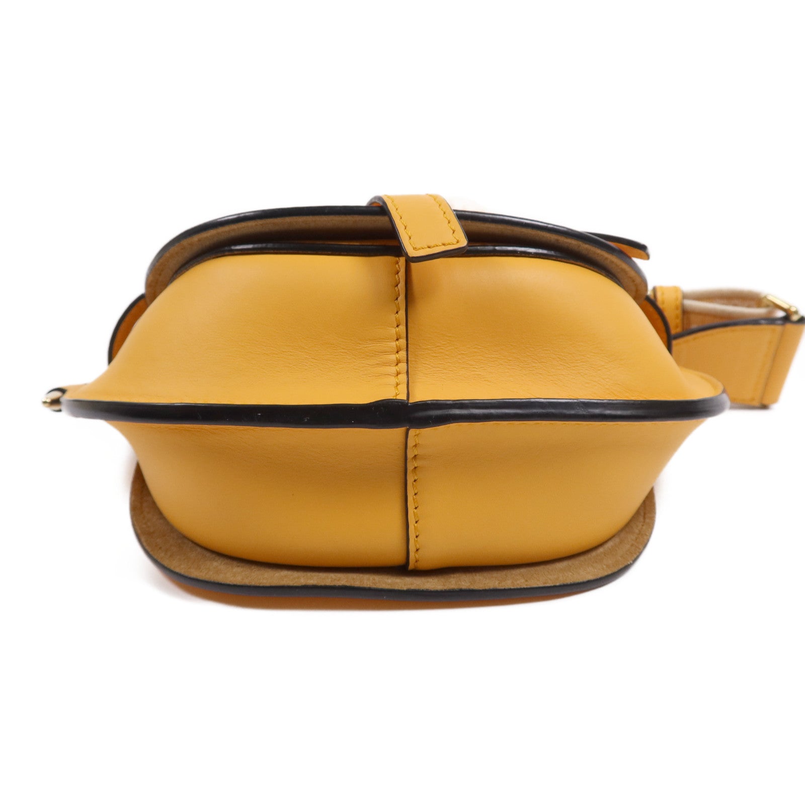 LOEWE 牛皮皮革Mini Gate金扣肩背袋