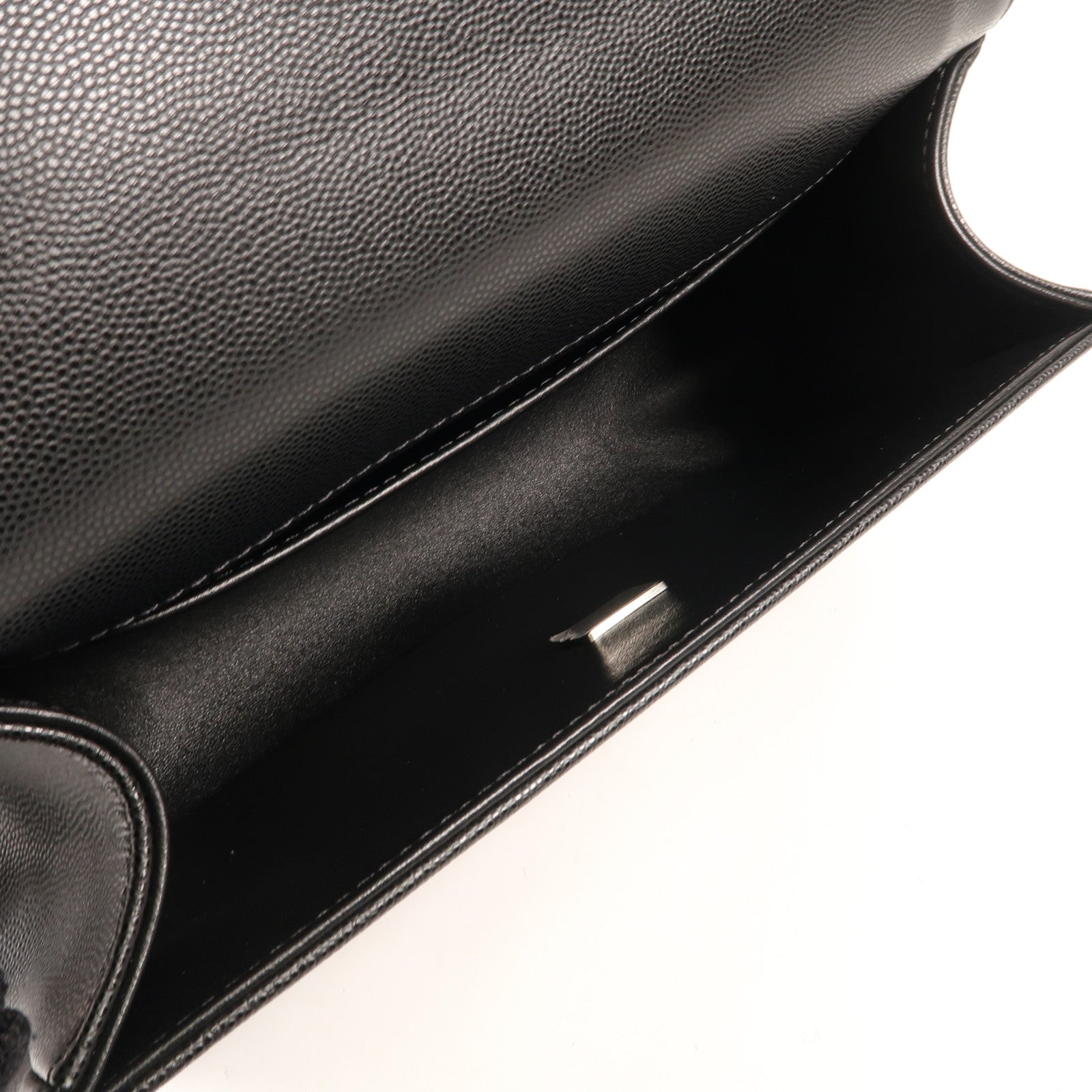 CHANEL 牛皮皮革Boy 25鏈帶肩背袋