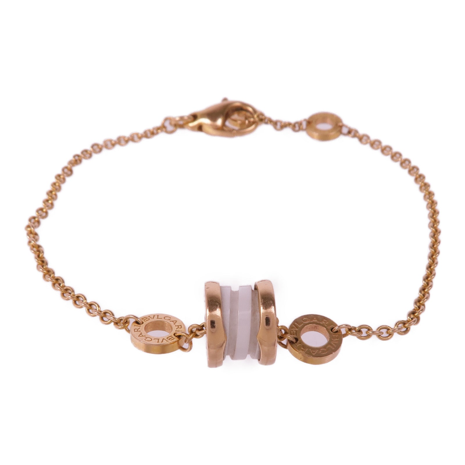 BVLGARI 18K玫瑰金B-zero1 Bracelet手鏈