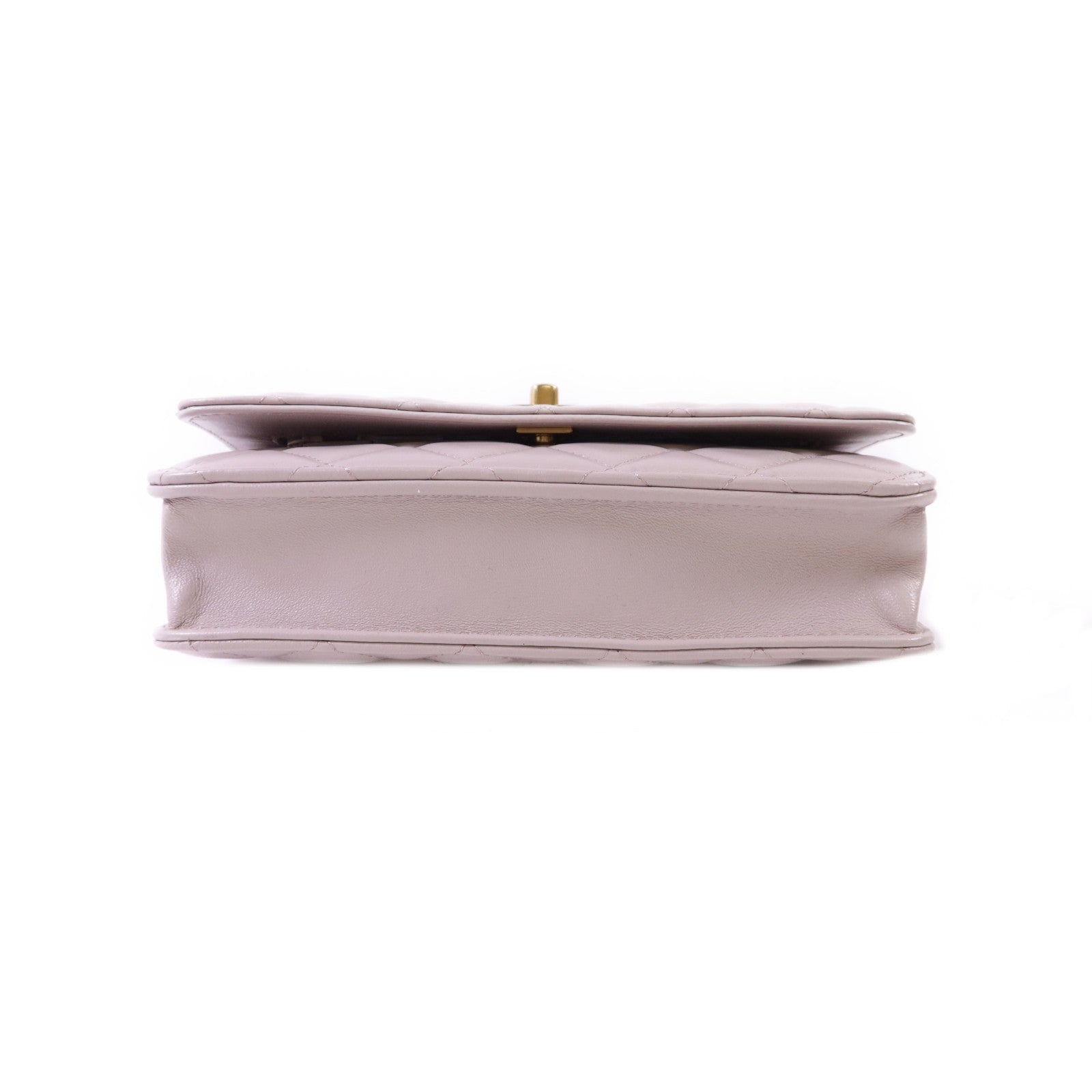 CHANEL 羊皮皮革WOC Wallet On Chain金扣鏈帶肩背袋