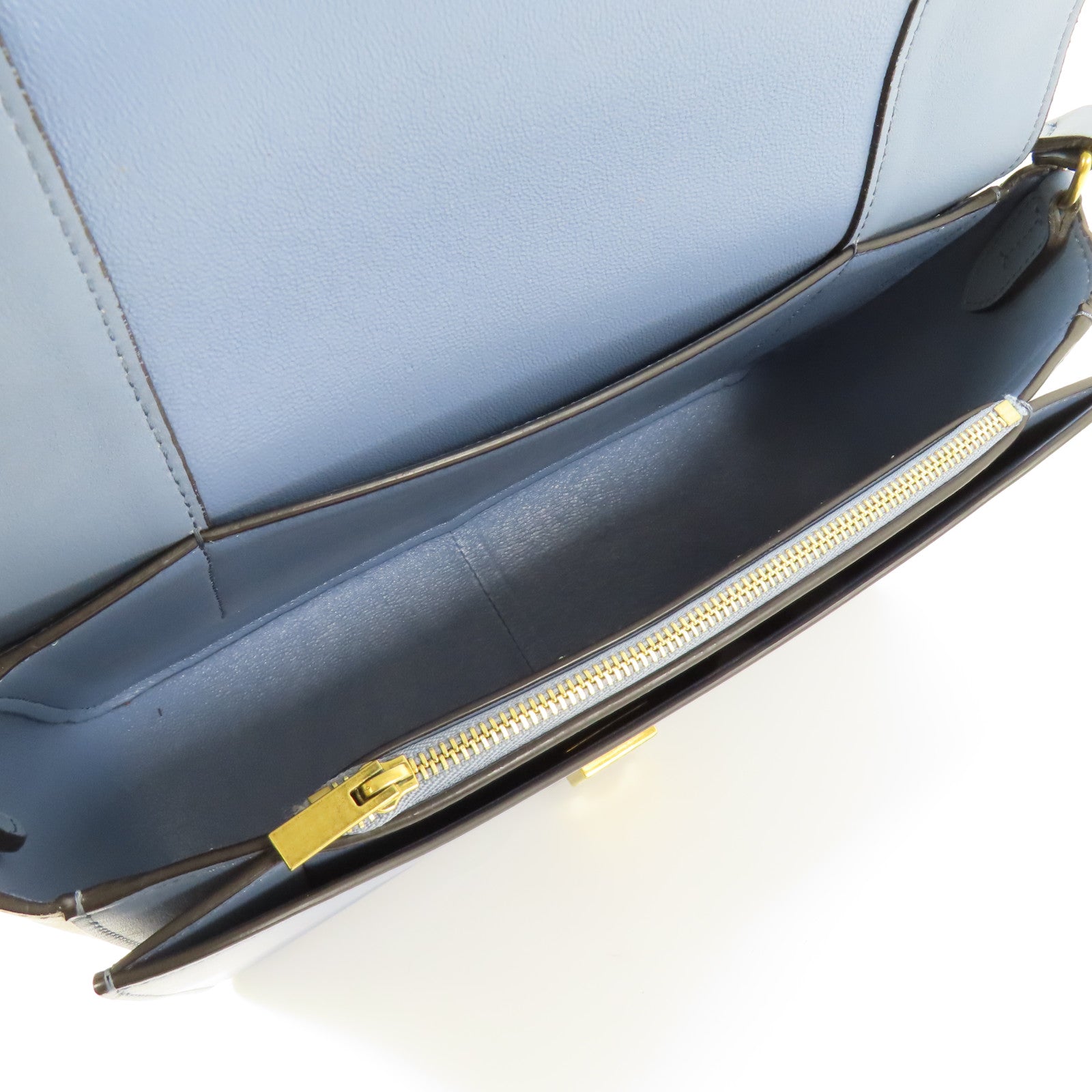 CELINE 牛皮皮革Frame Bag金扣肩背袋