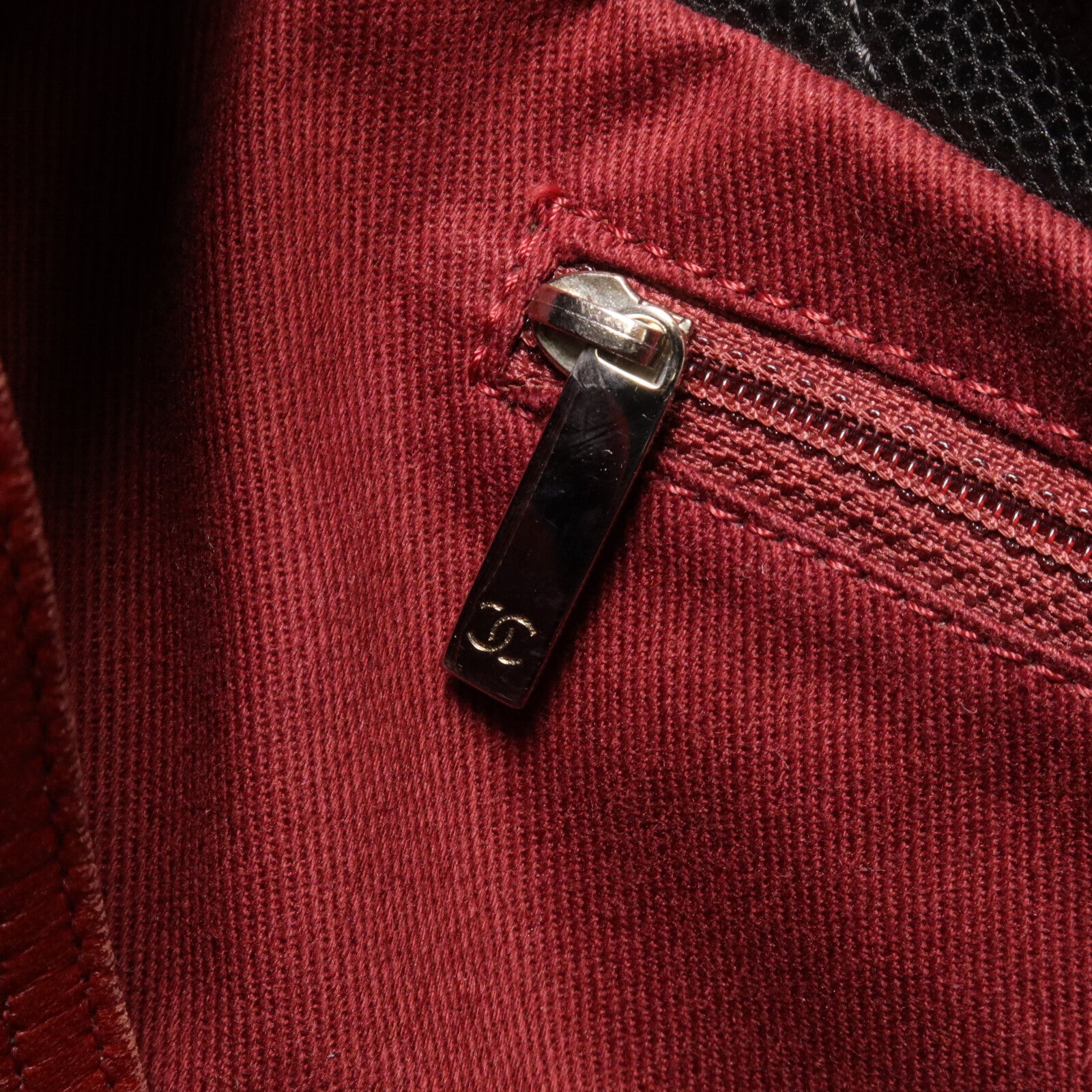 CHANEL 牛皮皮革Tote Bag鏈帶肩背袋