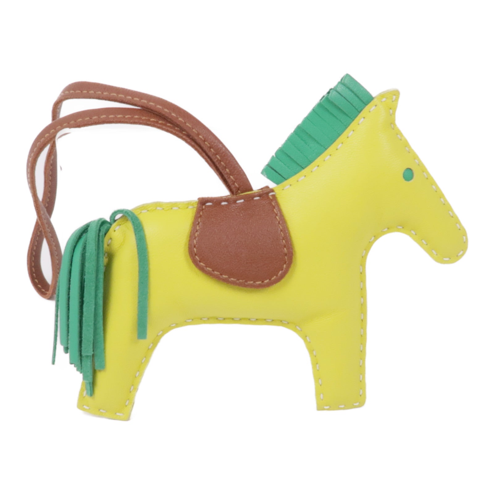 HERMES 【激減優惠】Milo皮革Rodeo掛飾