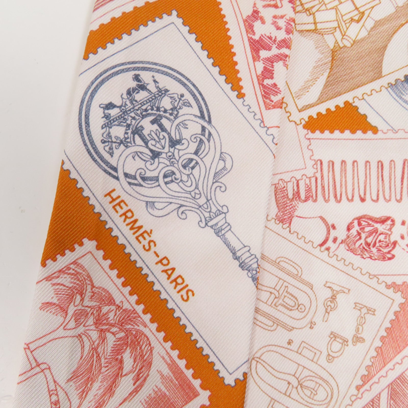 HERMES 絲質Twilly絲巾