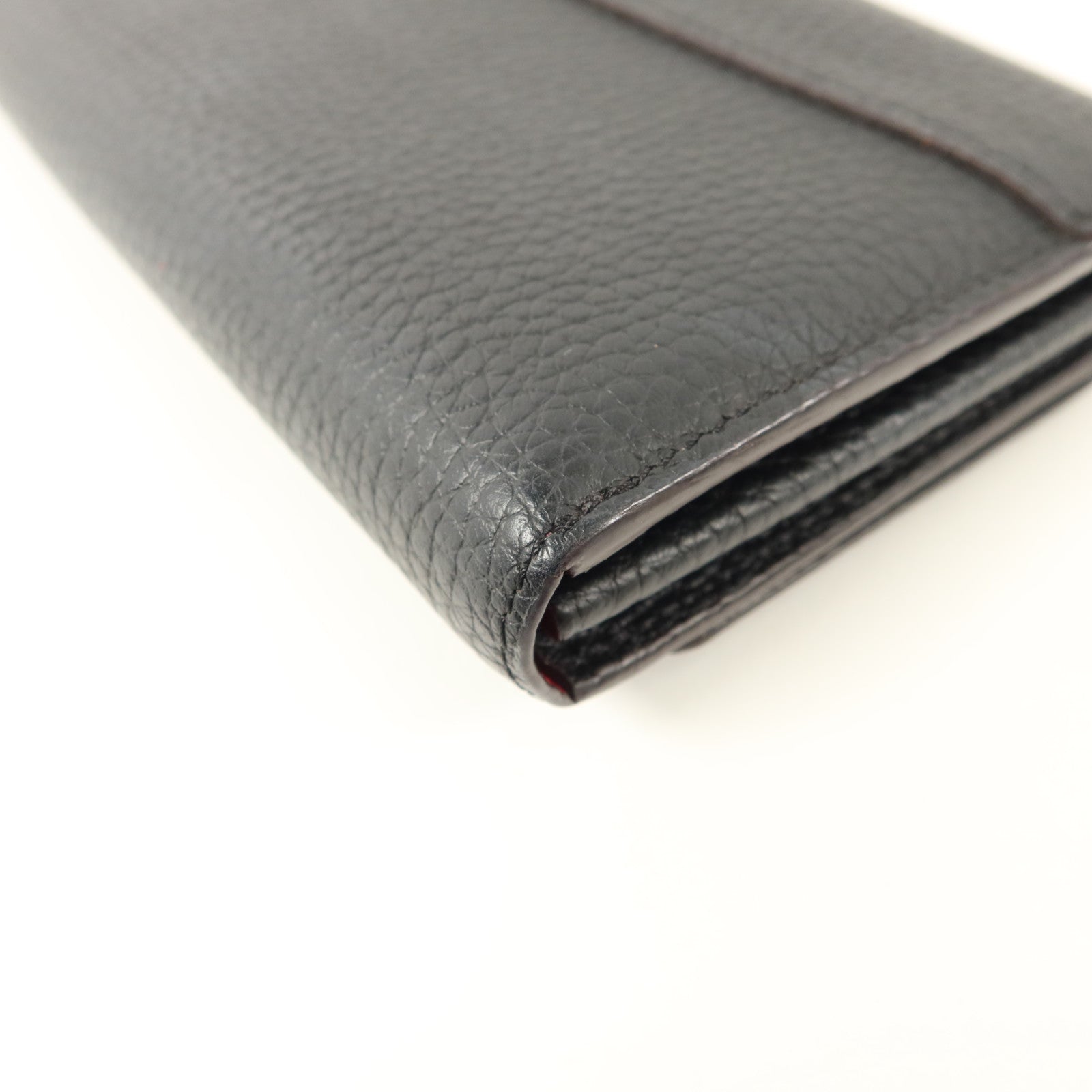 LOUIS VUITTON Taurillon Capucines Wallet長錢包