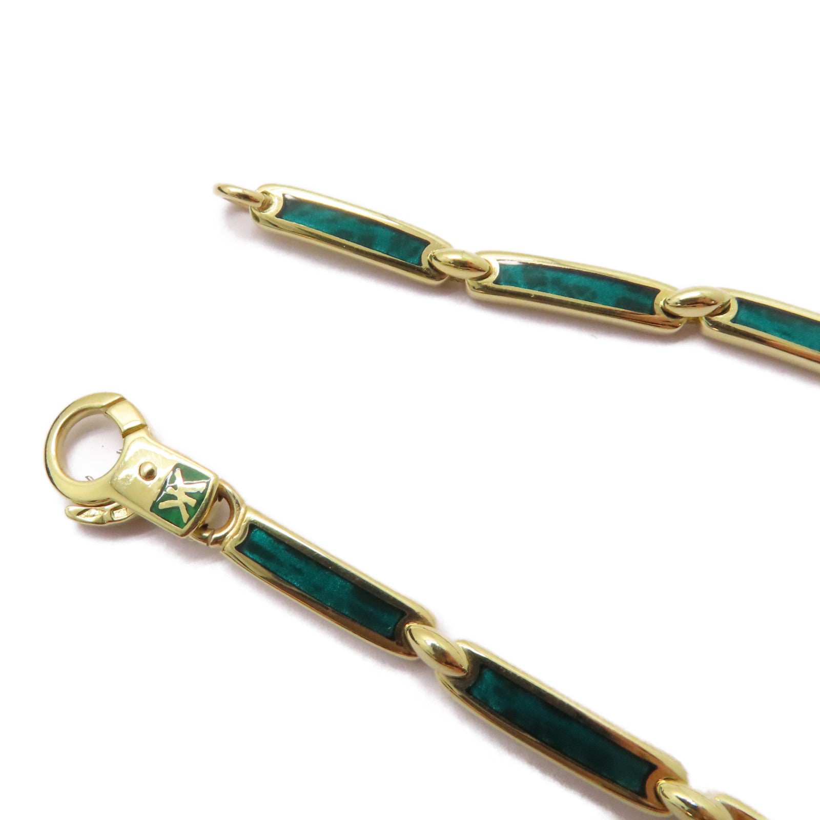 JEWELRY 18K黃金Korloff Necklace項鍊綠色