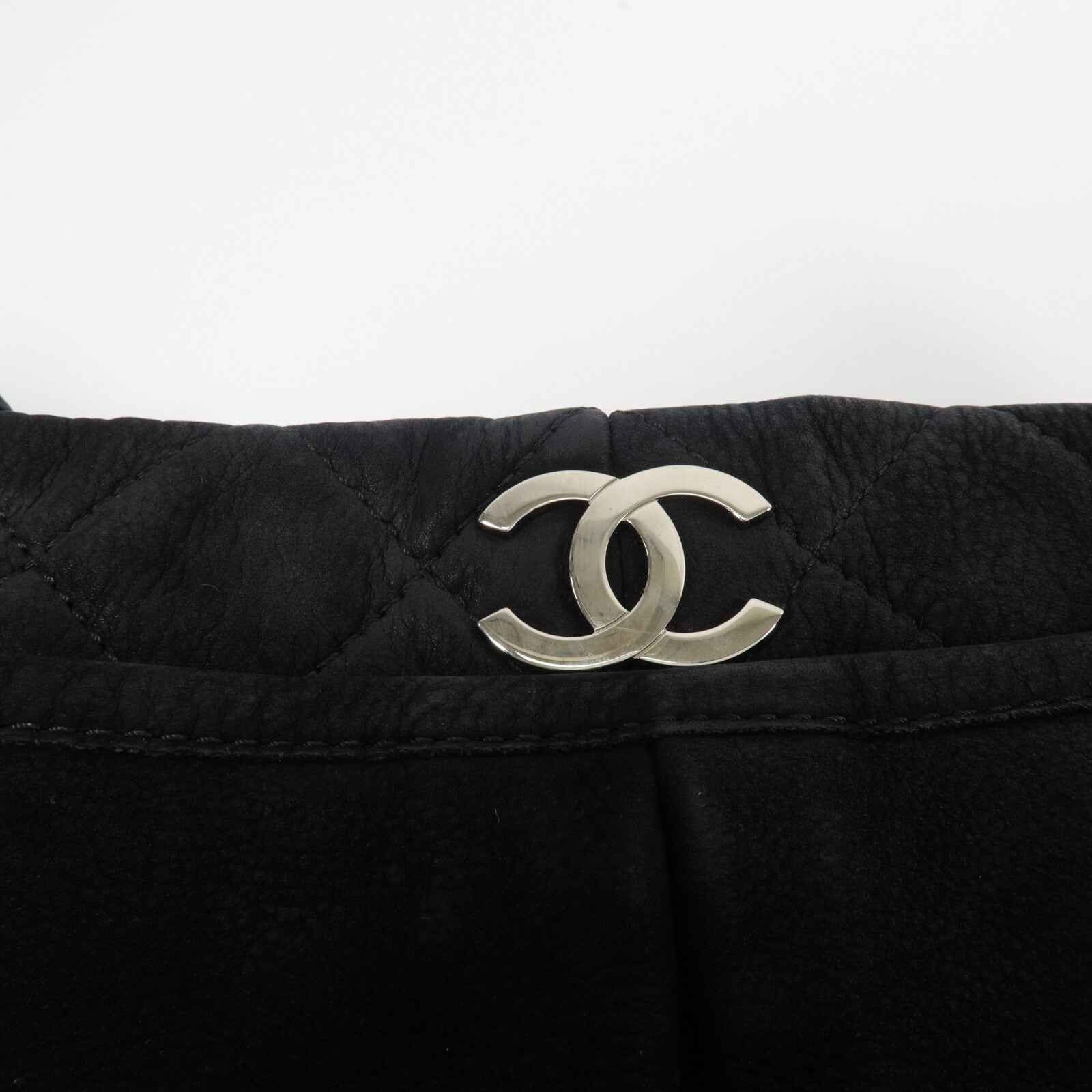 CHANEL 麂皮皮革Chain Shoulder鏈帶肩背袋