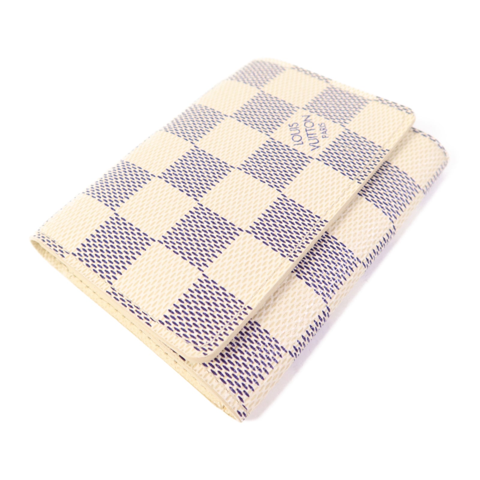 LOUIS VUITTON Damier Azur Card Case卡片套
