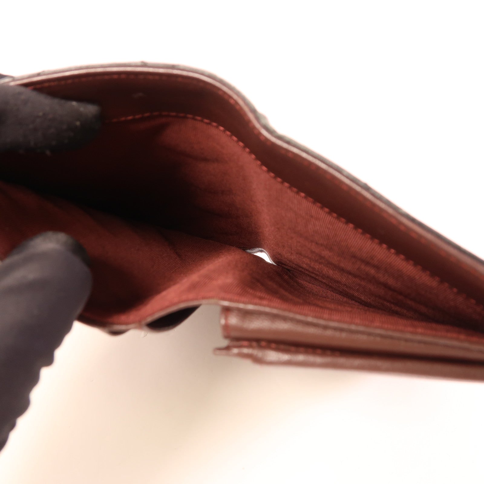 CHANEL 羊皮皮革Long Wallet銀扣長錢包