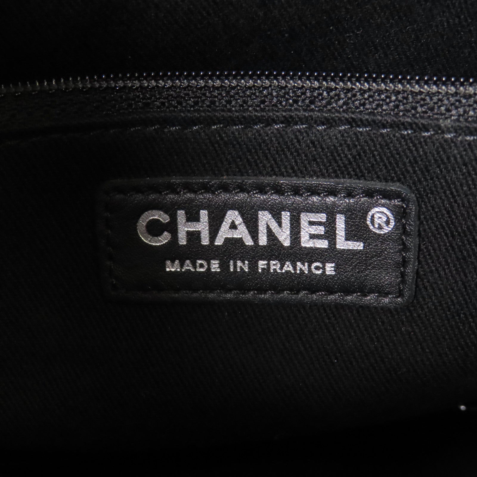 CHANEL 漆皮皮革Shoulder Tote銀扣肩背袋/手挽袋