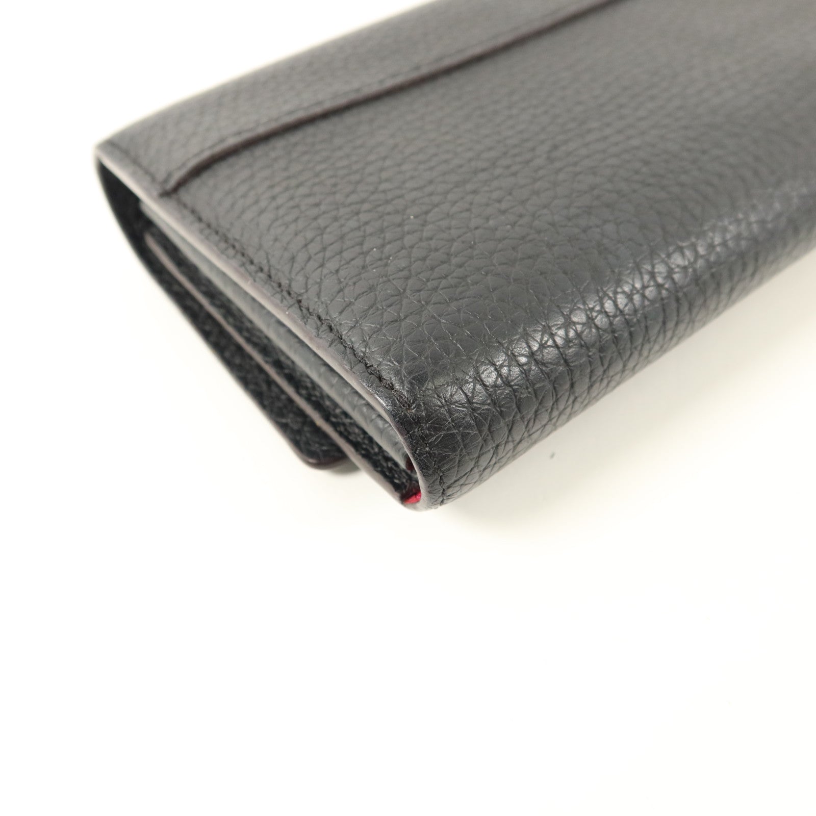 LOUIS VUITTON Taurillon Capucines Wallet長錢包