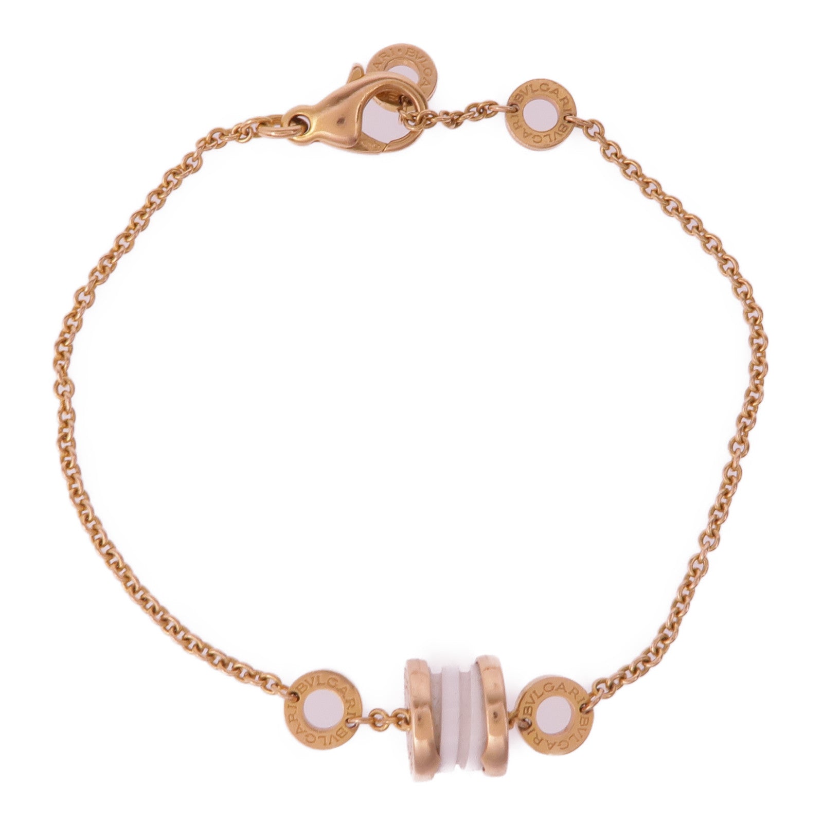BVLGARI 18K玫瑰金B-zero1 Bracelet手鏈