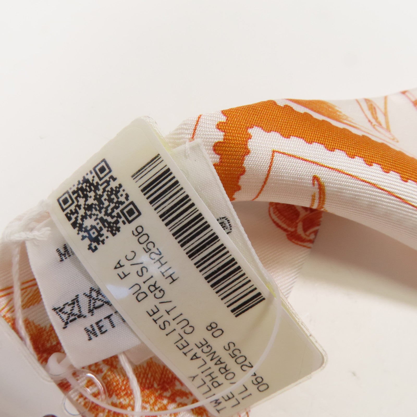 HERMES 絲質Twilly絲巾