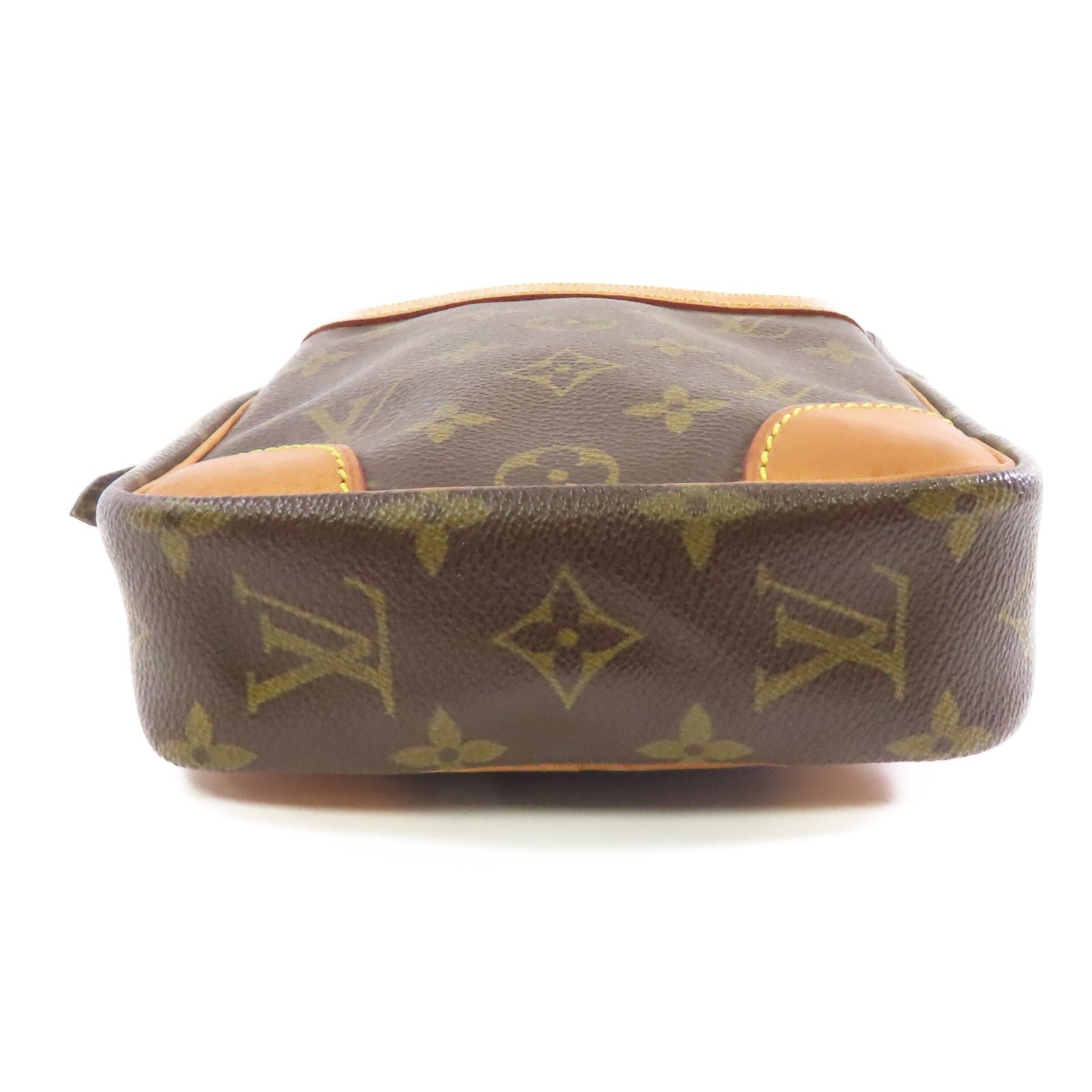 LOUIS VUITTON Monogram Danube金扣肩背袋啡色