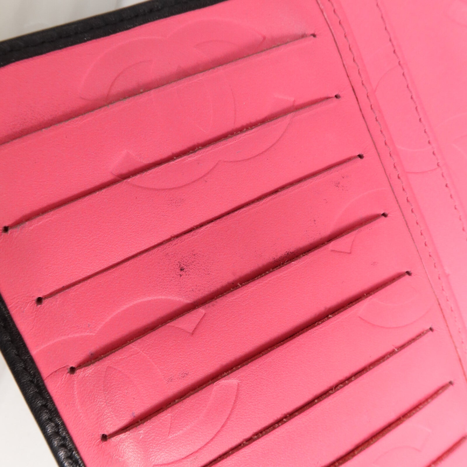 CHANEL 牛皮皮革Cambon Long Wallet長錢包