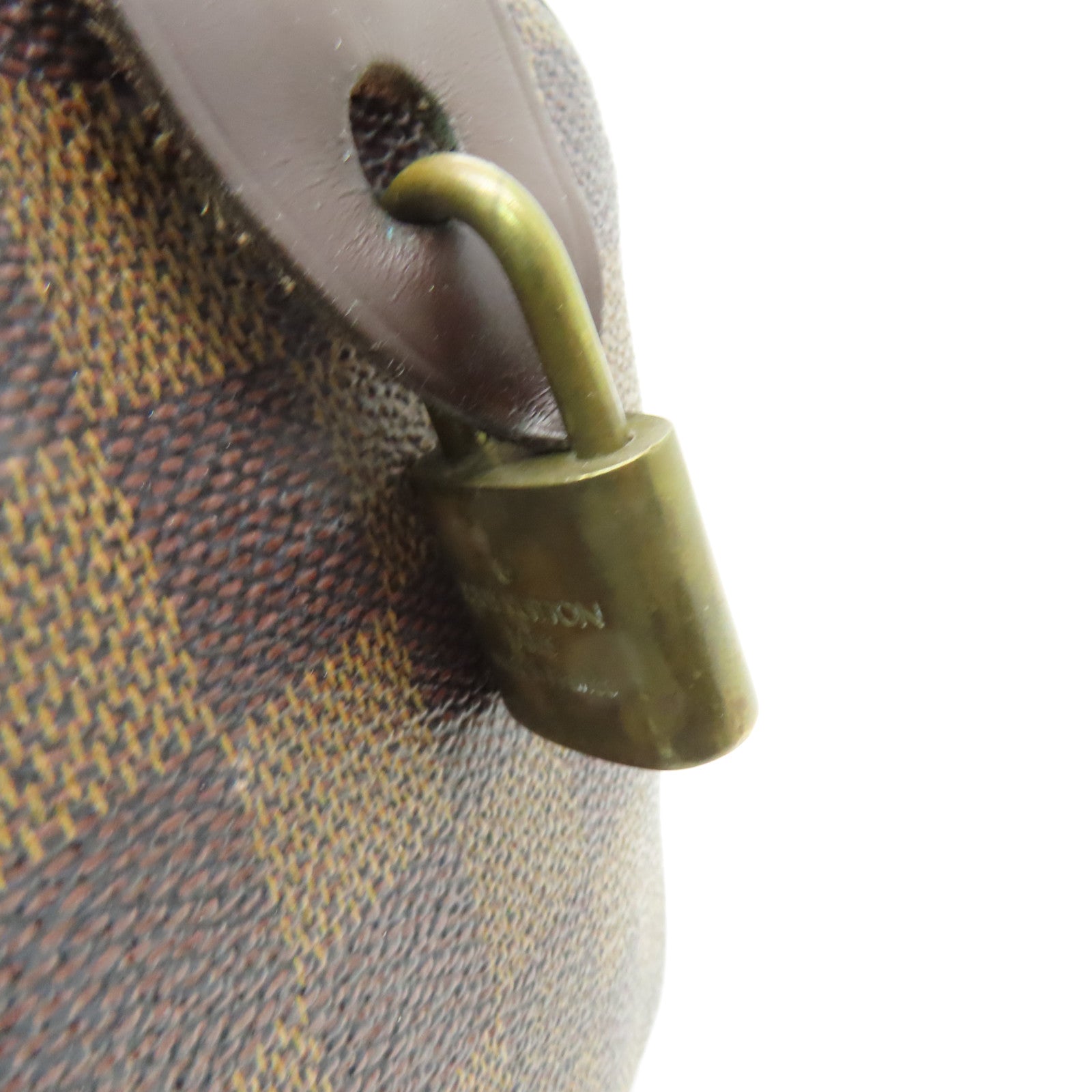 LOUIS VUITTON 【激減優惠】Damier Speedy 25金扣手挽袋啡色