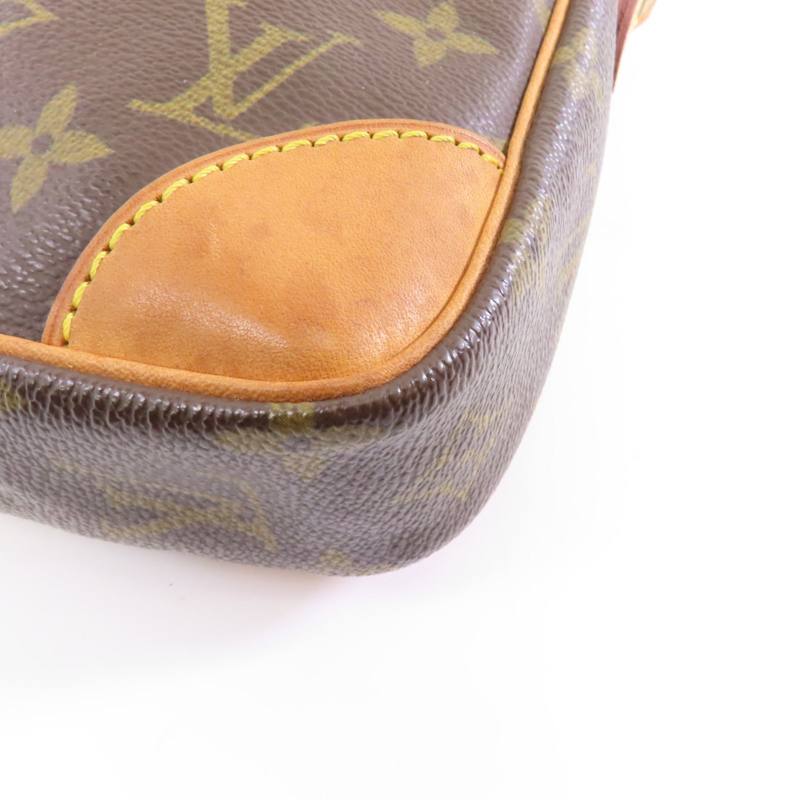 LOUIS VUITTON Monogram Danube金扣肩背袋啡色