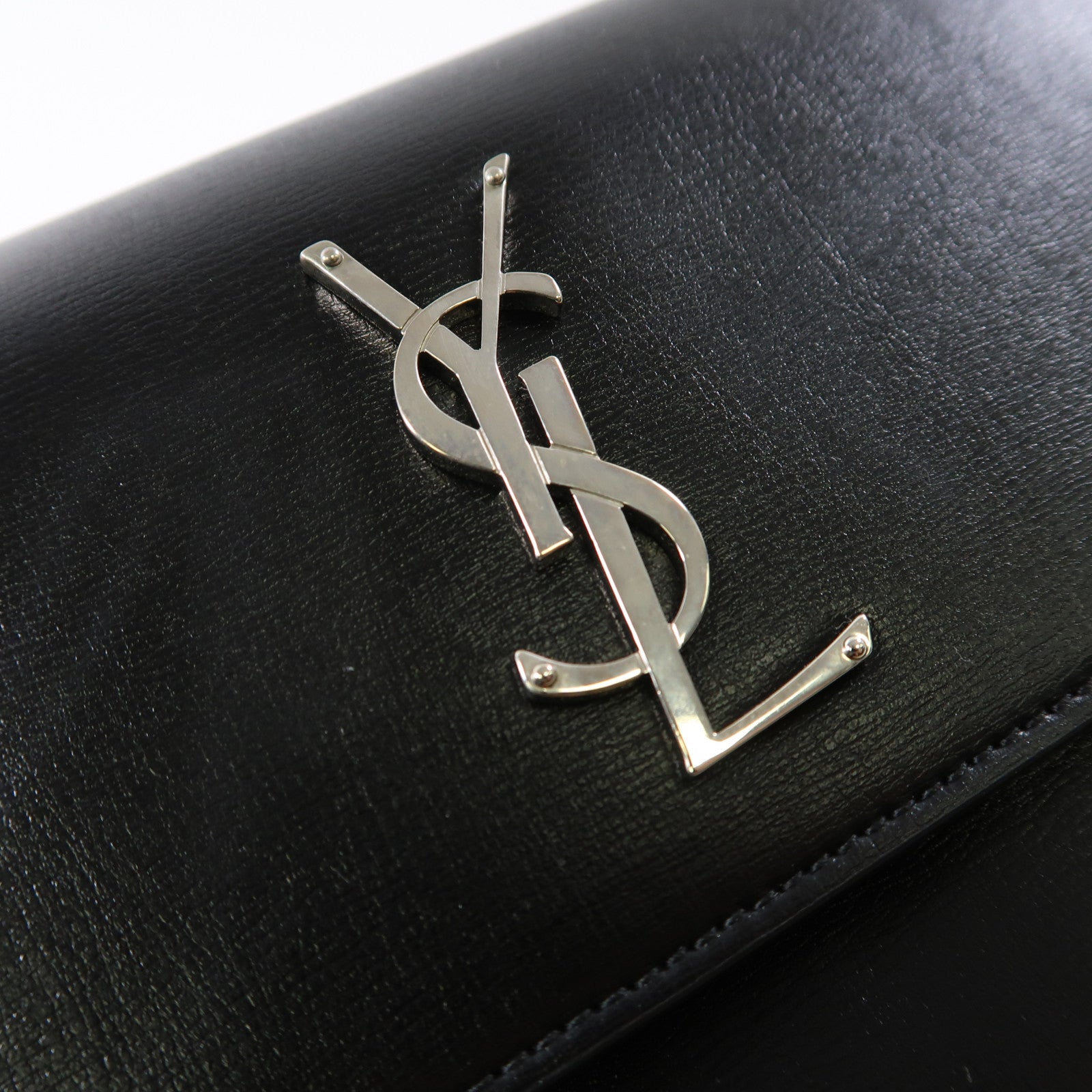 SAINT LAURENT【激減優惠】 牛皮皮革Sunset Medium銀扣鏈帶肩背袋